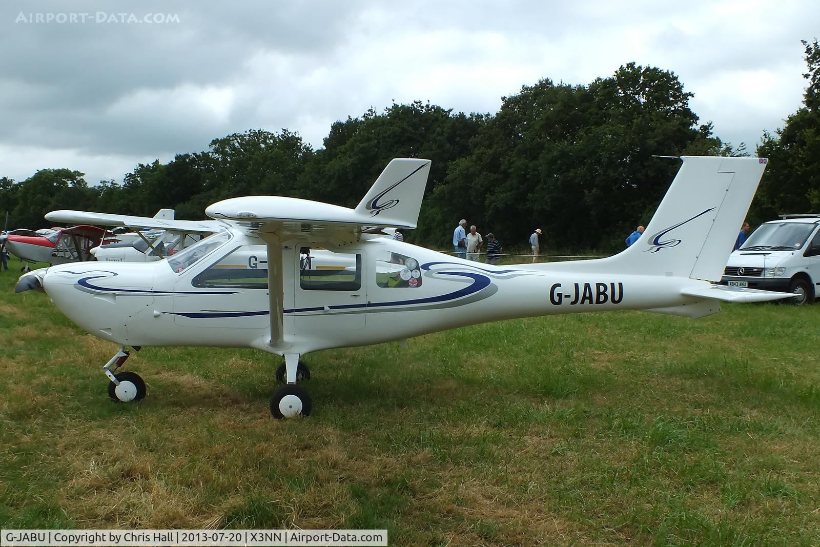G-JABU, 2006 Jabiru J430 C/N PFA 336-14515, at the Stoke Golding stakeout 2013