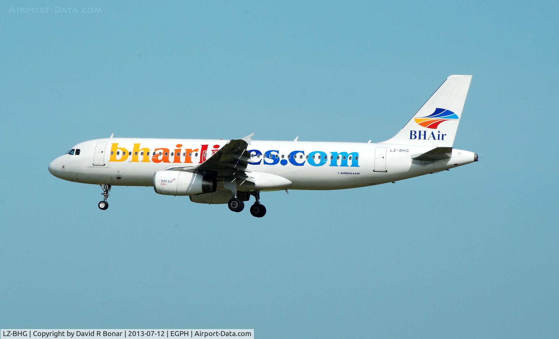 LZ-BHG, 2006 Airbus A320-232 C/N 2844, In-bound from Bulgaria