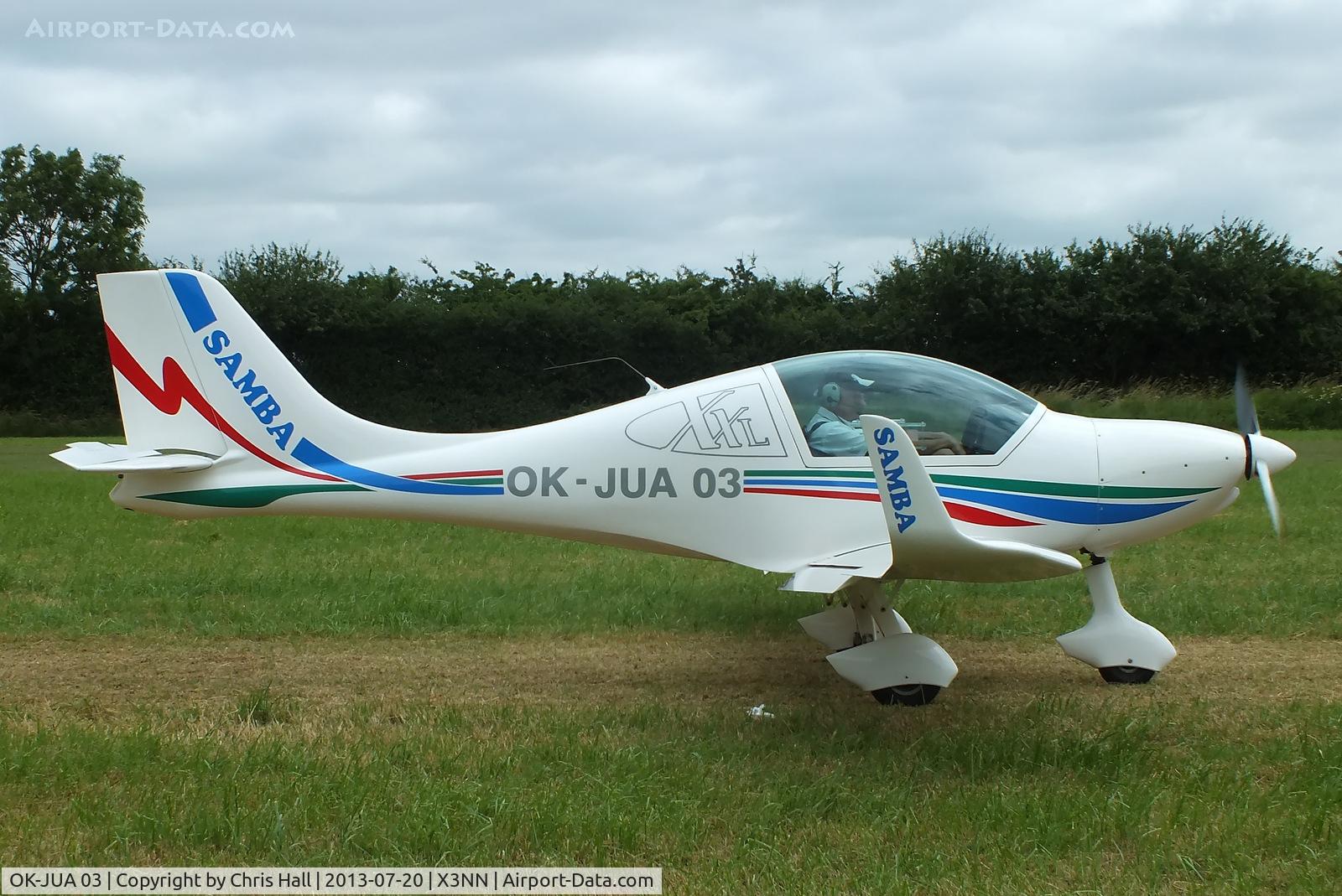 OK-JUA 03, Urban Air UFM-10 Samba C/N Not found OK-JUA 03, at the Stoke Golding stakeout 2013