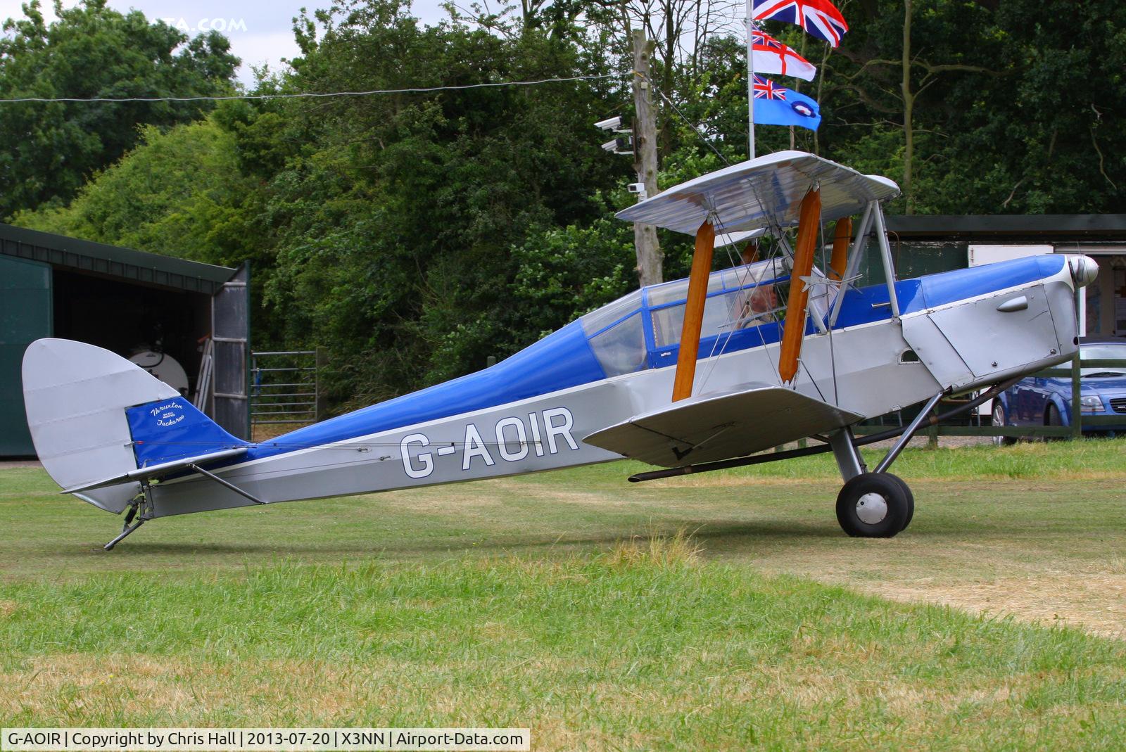 G-AOIR, 1943 Thruxton Jackaroo C/N 82882, at the Stoke Golding stakeout 2013