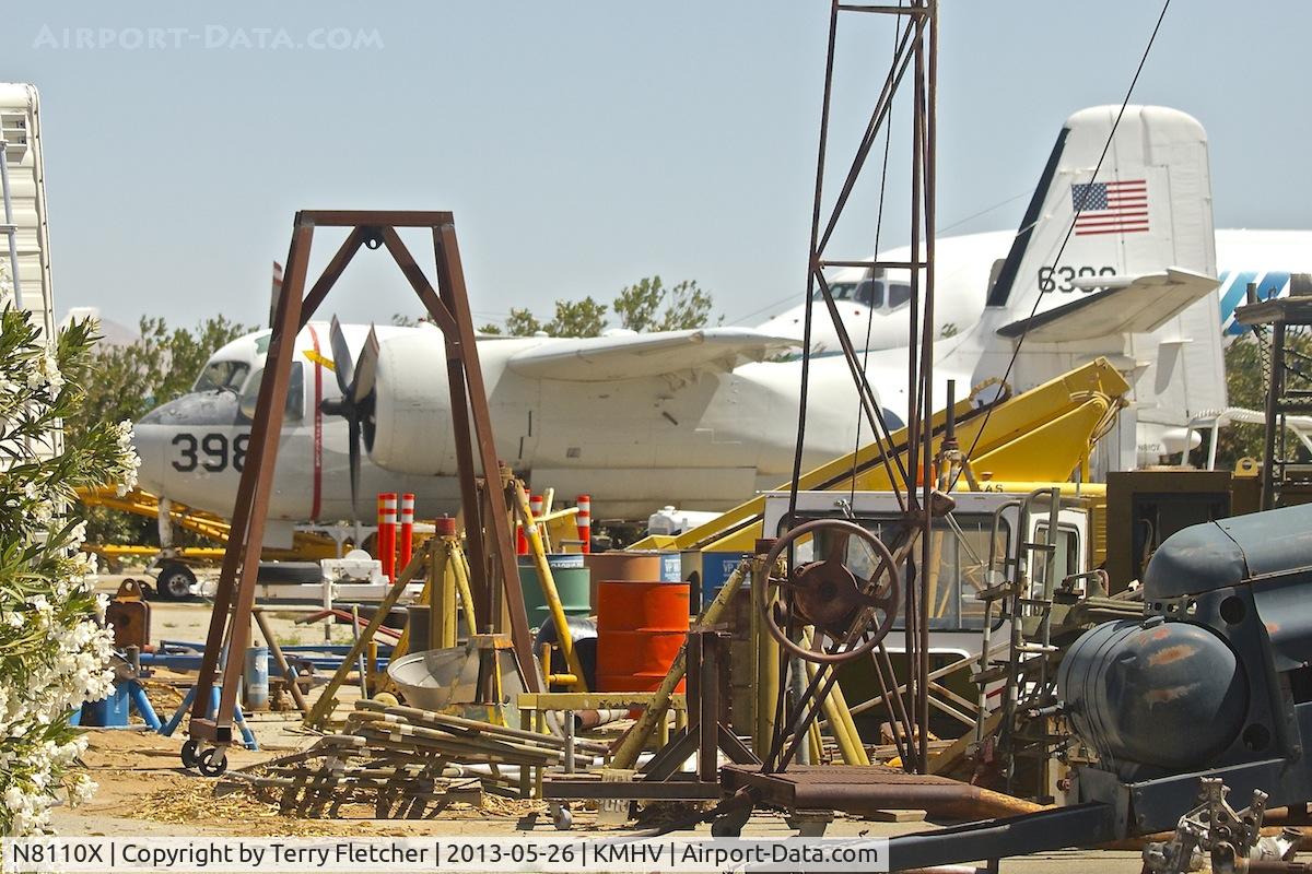 N8110X, 1958 Grumman S2F-1 Tracker C/N 307, stored at Mojave , California