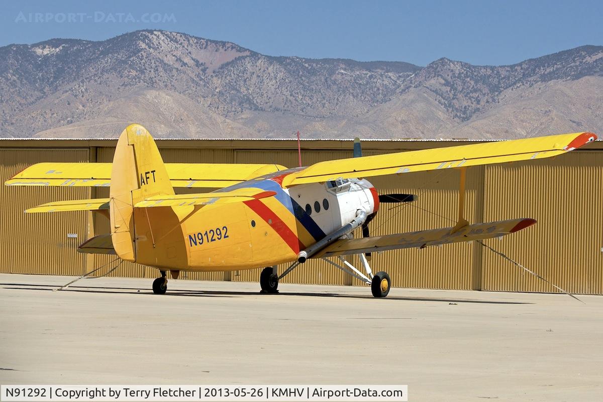 N91292, PZL-Mielec AN-2 C/N 1G17816, at Mojave , California