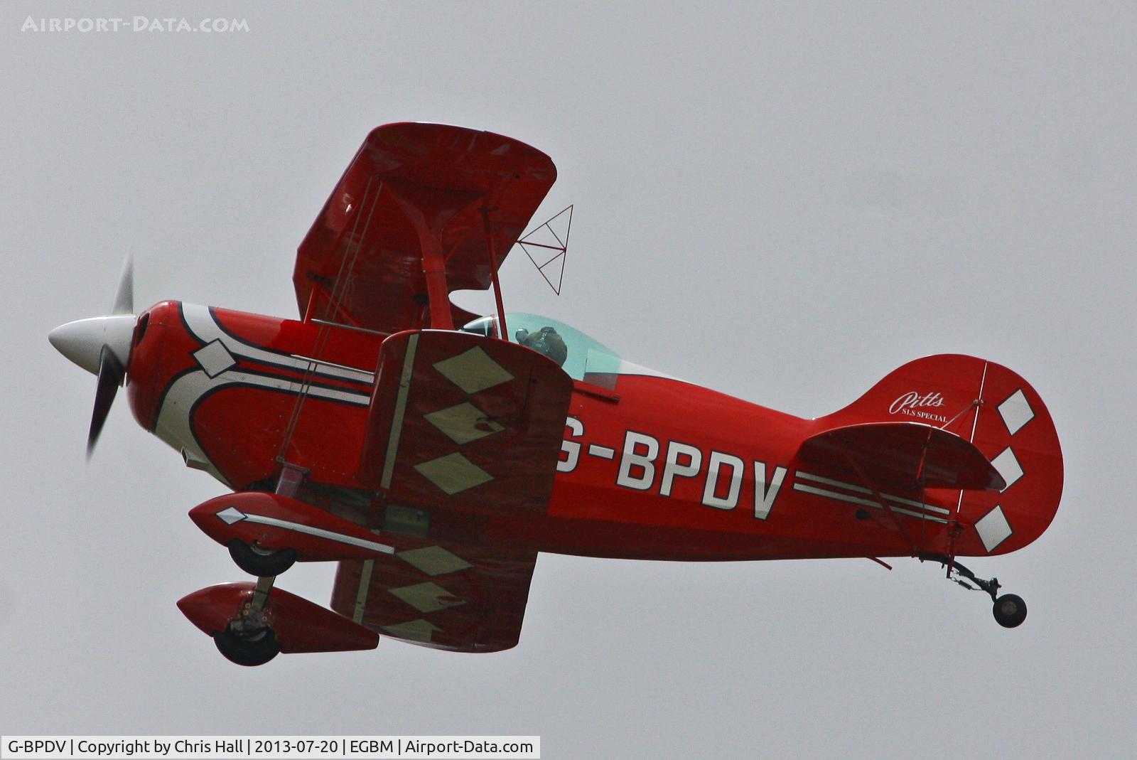 G-BPDV, 1970 Pitts S-1S Special C/N 27P, at the Tattenhill Charity Fly in
