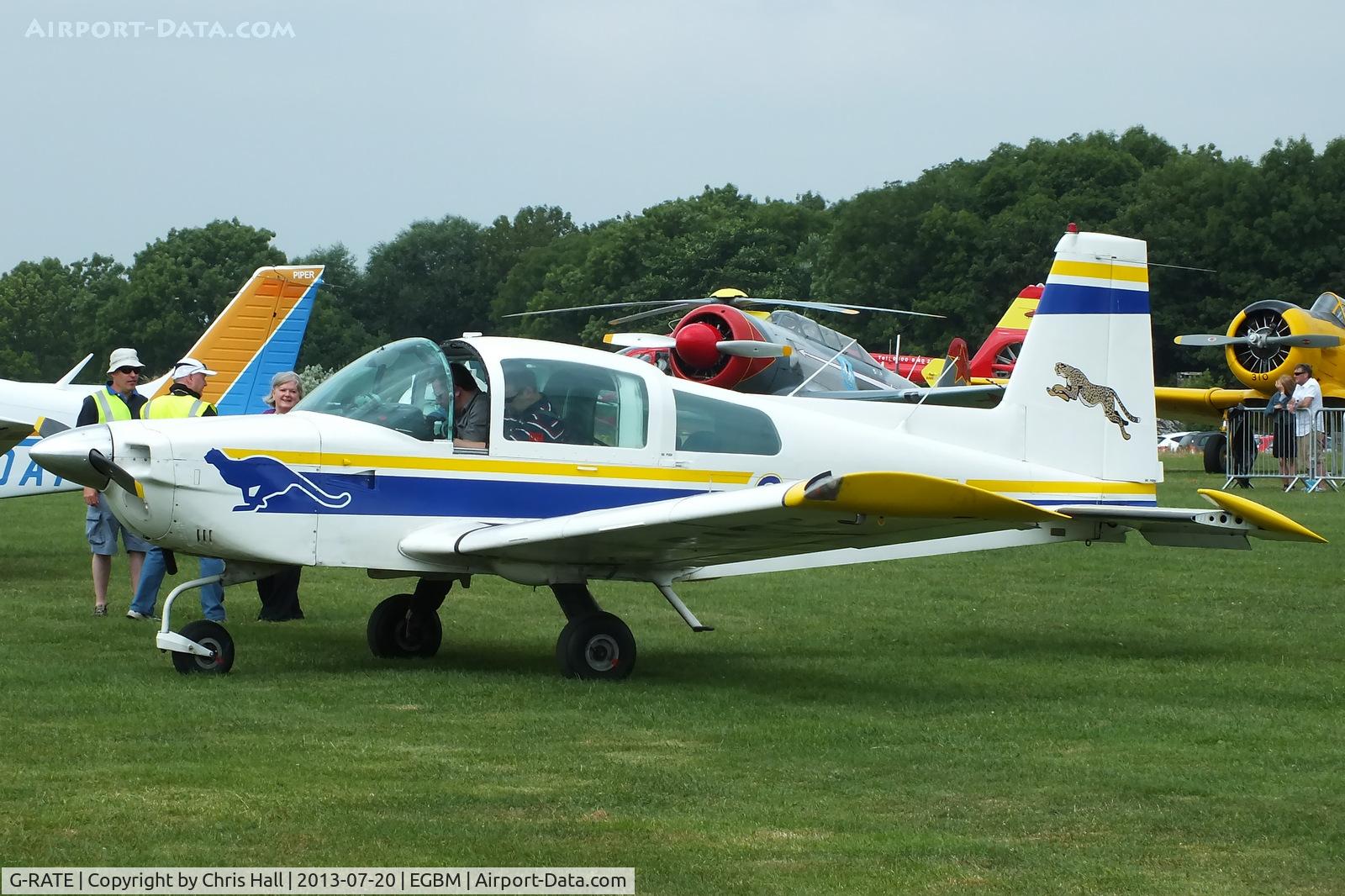 G-RATE, 1978 Grumman American AA-5A Cheetah C/N AA5A-0781, at the Tatenhill Charity Fly in