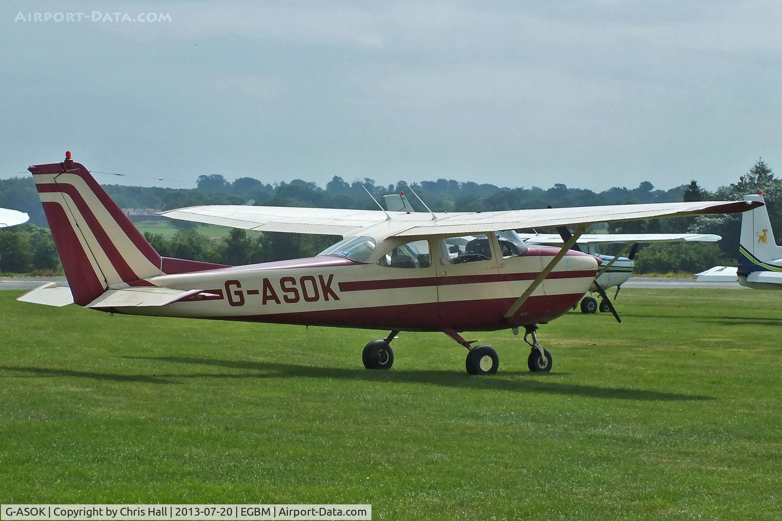 G-ASOK, 1964 Reims Cessna F172E Skyhawk C/N 0057, at the Tatenhill Charity Fly in