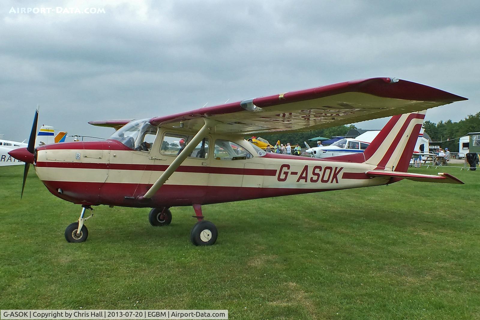 G-ASOK, 1964 Reims Cessna F172E Skyhawk C/N 0057, at the Tatenhill Charity Fly in