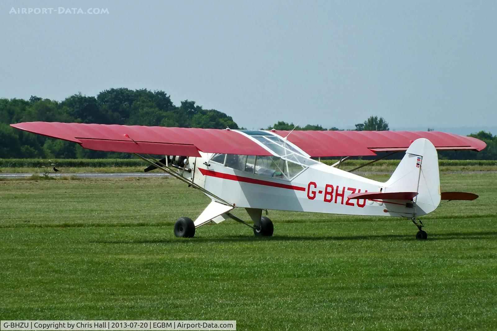 G-BHZU, 1943 Piper J3C-65 Cub Cub C/N 9606, at the Tatenhill Charity Fly in
