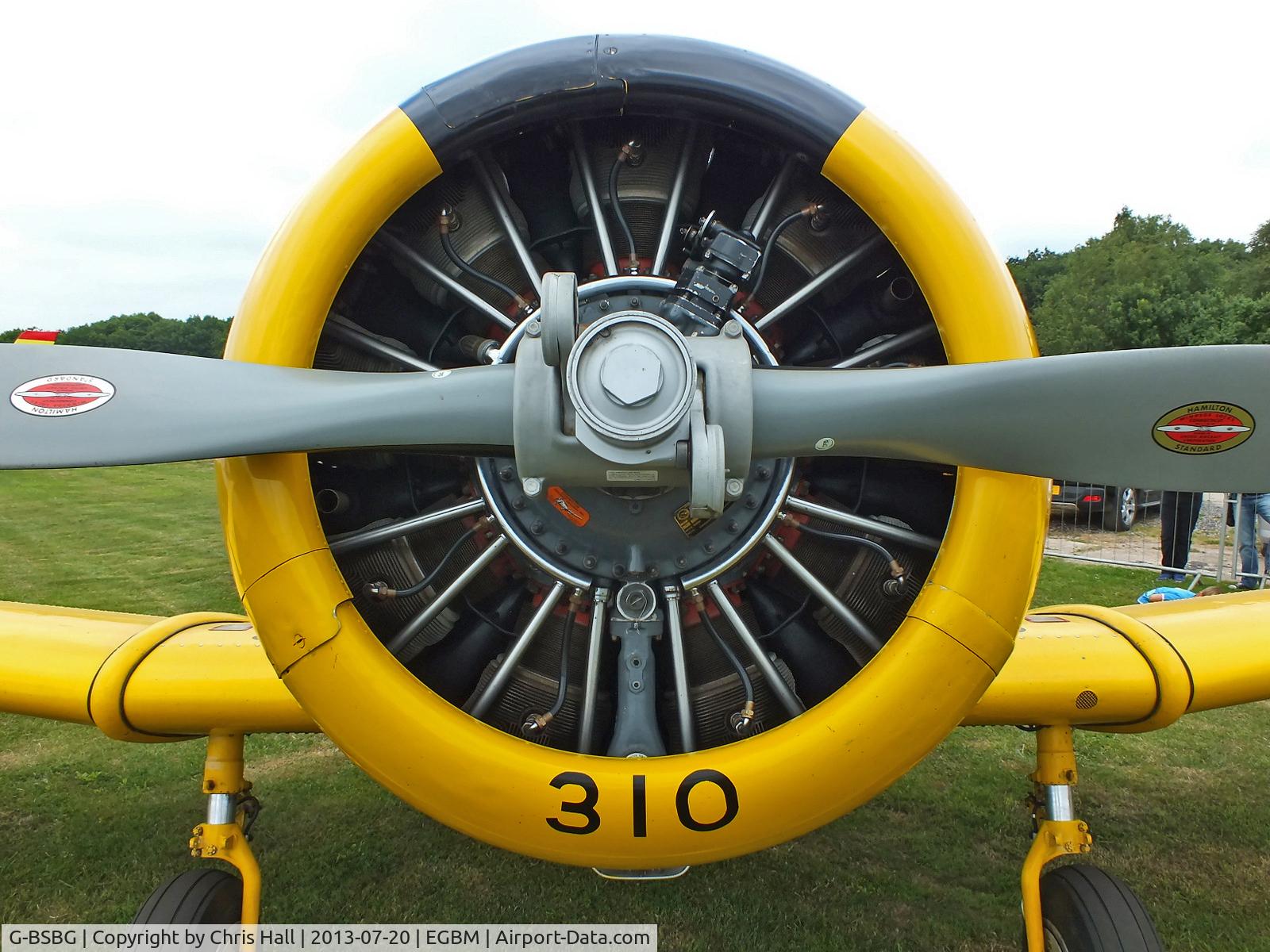 G-BSBG, 1952 Canadian Car & Foundry T-6H Harvard Mk.4 C/N CCF4-483, Pratt & Whitney R-1340-AN-1 Wasp, nine-cylinder air-cooled radial