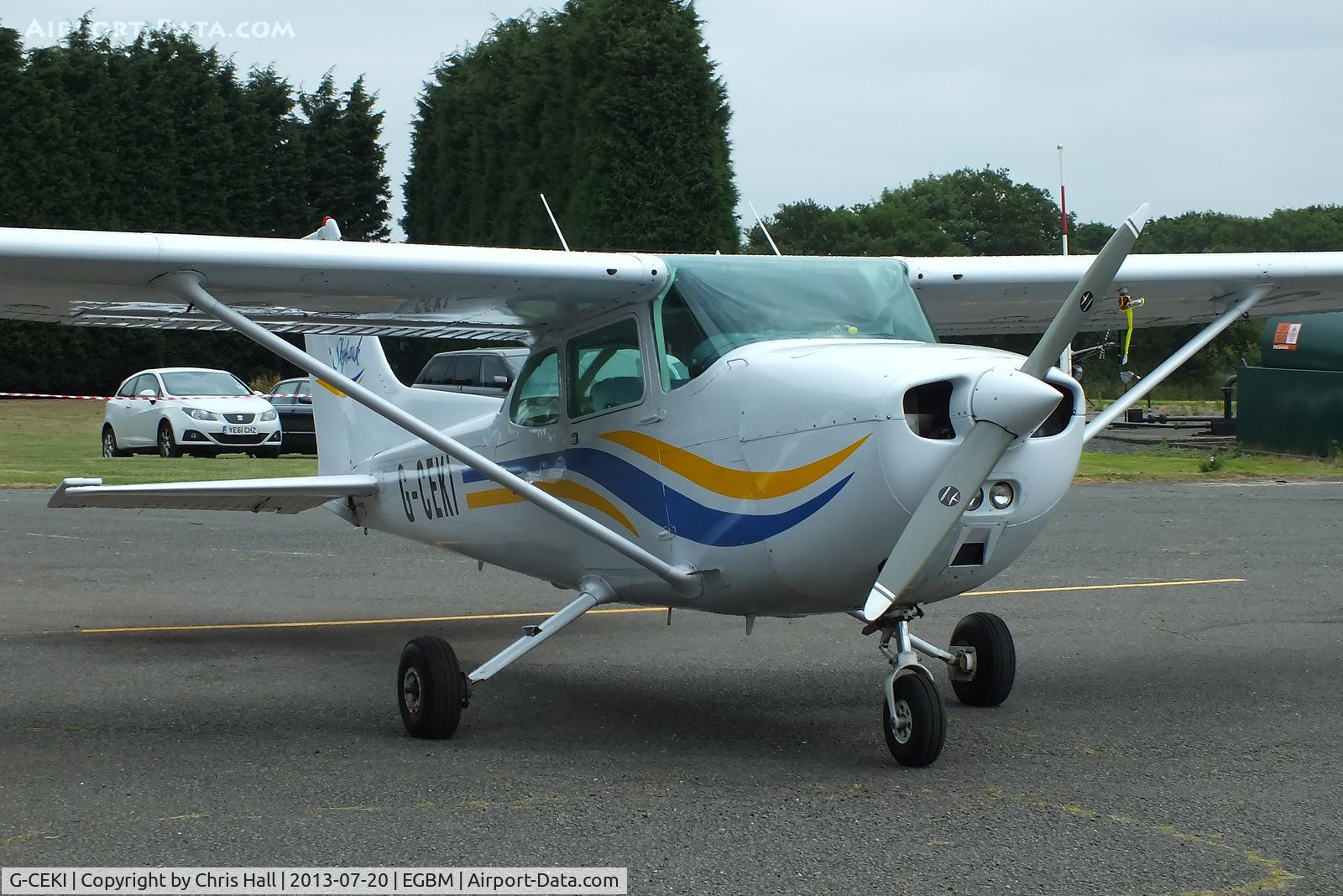 G-CEKI, 1981 Cessna 172P Skyhawk C/N 172-74356, at the Tatenhill Charity Fly in