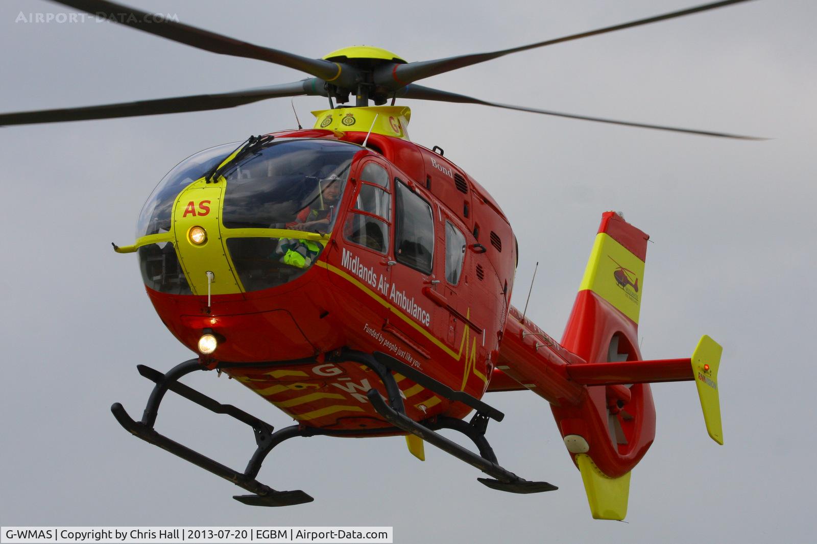 G-WMAS, 2001 Eurocopter EC-135T-2 C/N 0174, West Midlands Air Ambulance