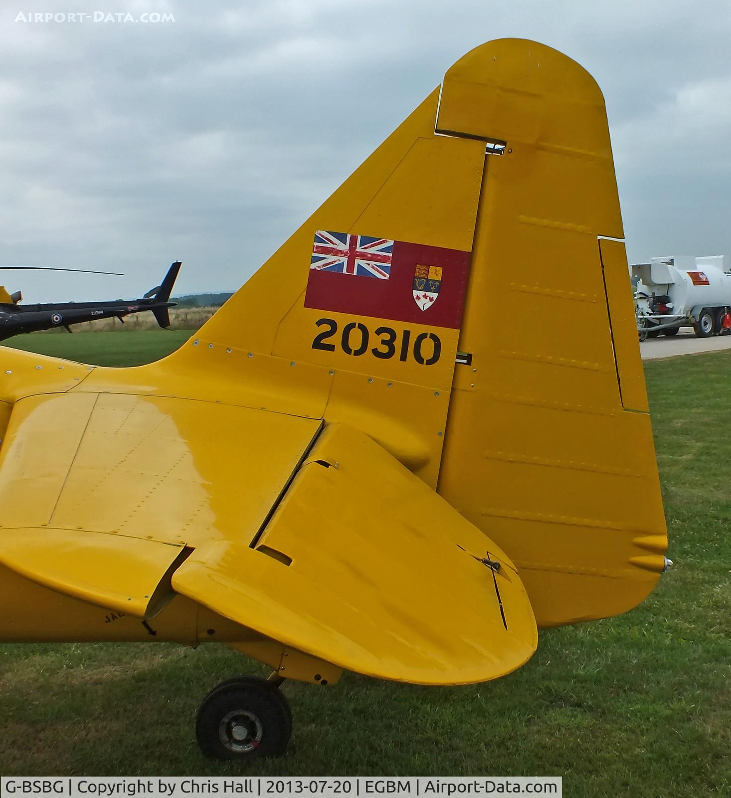 G-BSBG, 1952 Canadian Car & Foundry T-6H Harvard Mk.4 C/N CCF4-483, Canadian Car & Foundry Harvard 4 in Royal Canadian Air Force markings