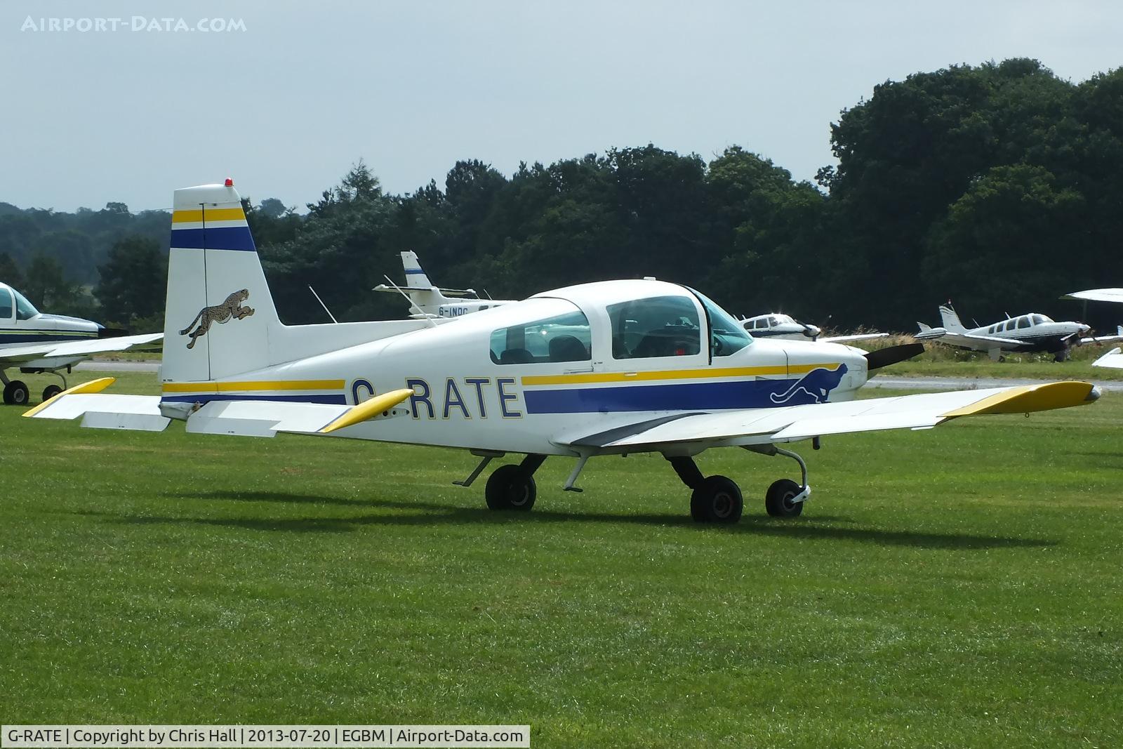 G-RATE, 1978 Grumman American AA-5A Cheetah C/N AA5A-0781, at the Tatenhill Charity Fly in