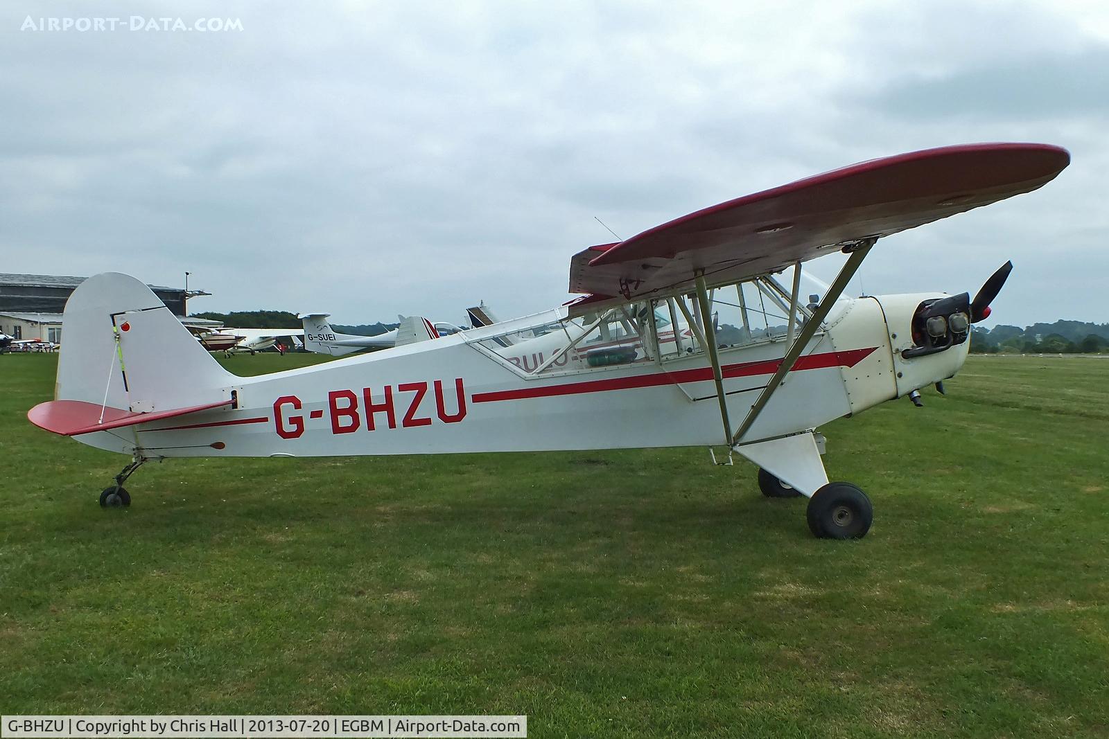 G-BHZU, 1943 Piper J3C-65 Cub Cub C/N 9606, at the Tatenhill Charity Fly in