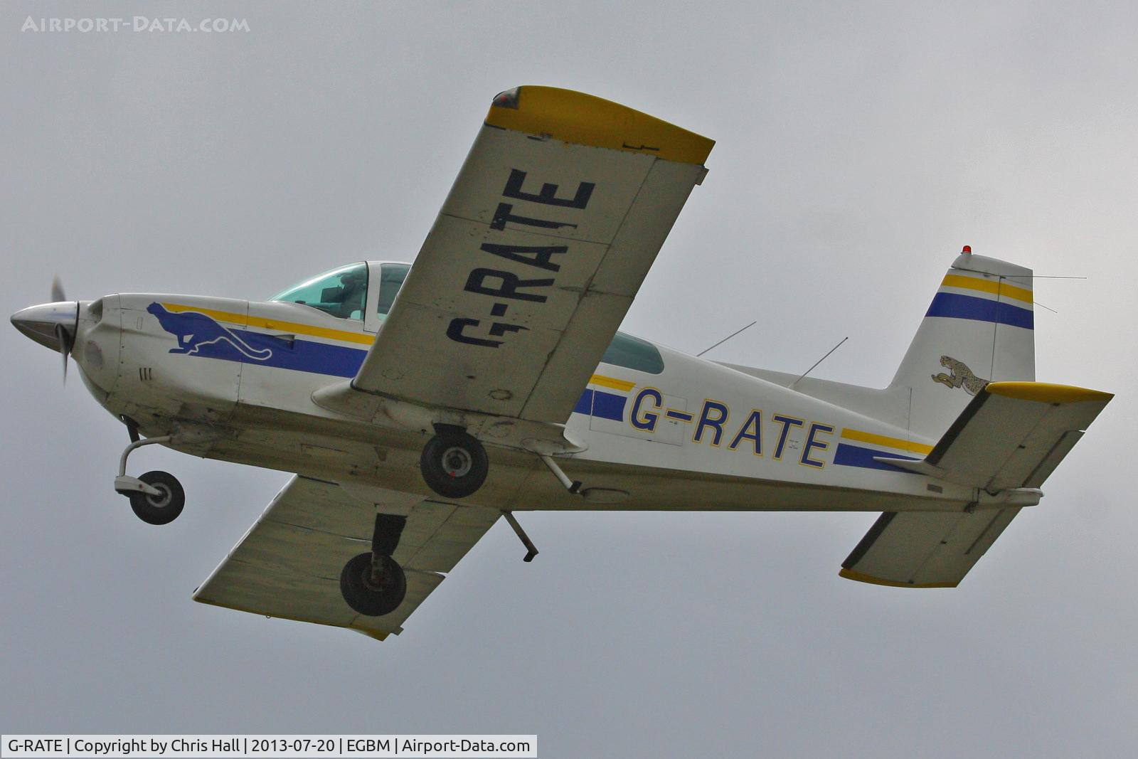 G-RATE, 1978 Grumman American AA-5A Cheetah C/N AA5A-0781, at the Tatenhill Charity Fly in