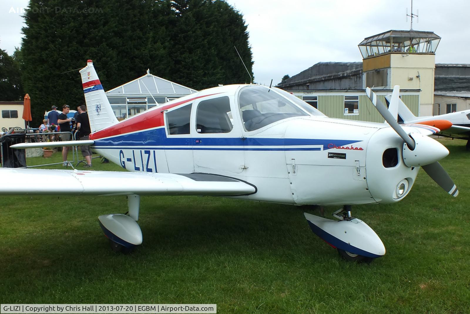 G-LIZI, 1961 Piper PA-28-160 Cherokee Cherokee C/N 28-52, at the Tatenhill Charity Fly in