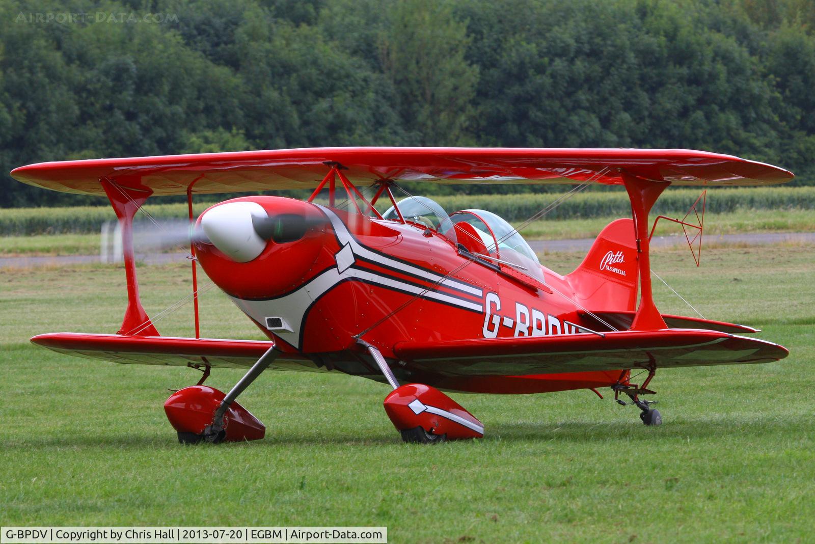 G-BPDV, 1970 Pitts S-1S Special C/N 27P, at the Tatenhill Charity Fly in