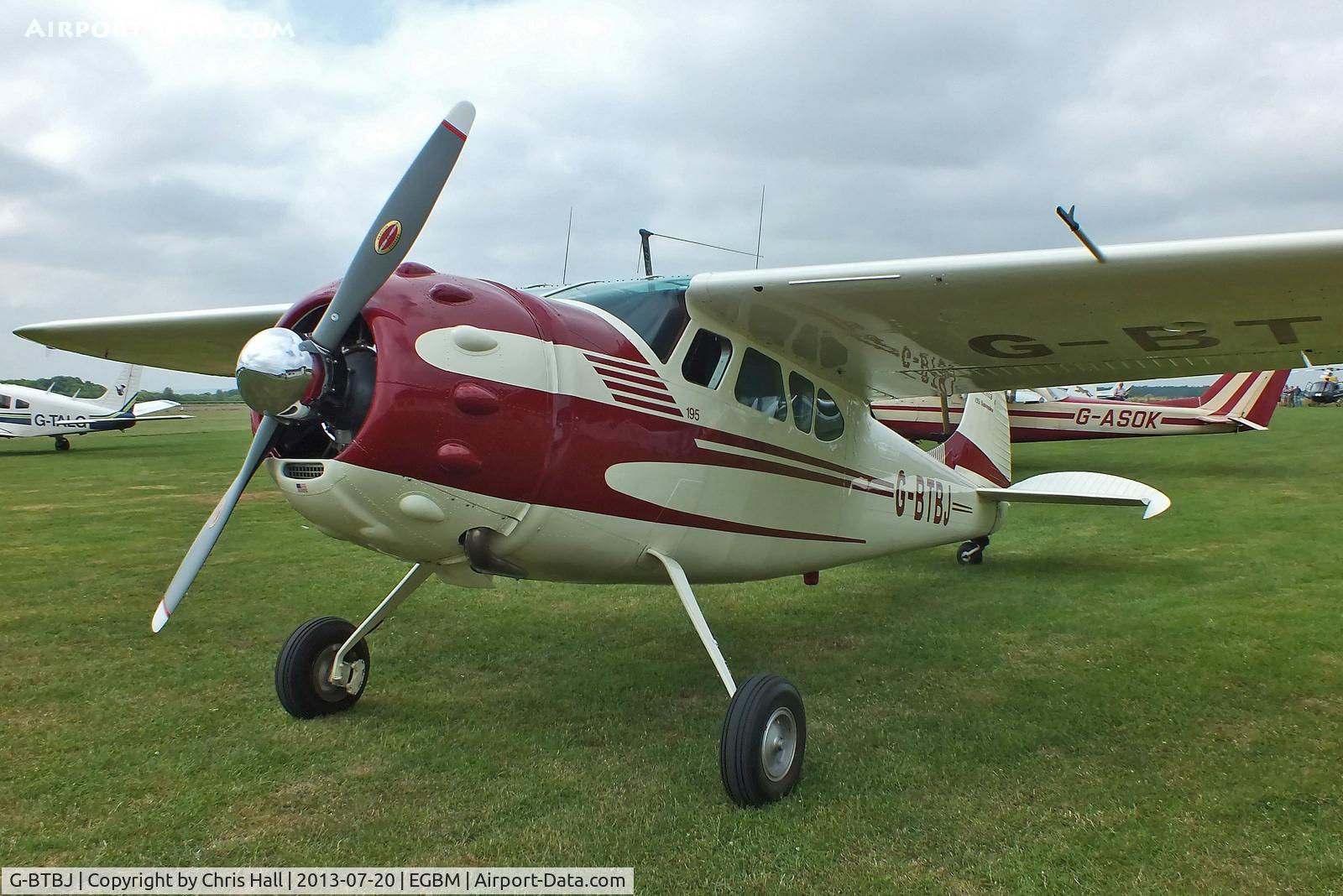 G-BTBJ, 1952 Cessna 190B C/N 16046, at the Tatenhill Charity Fly in