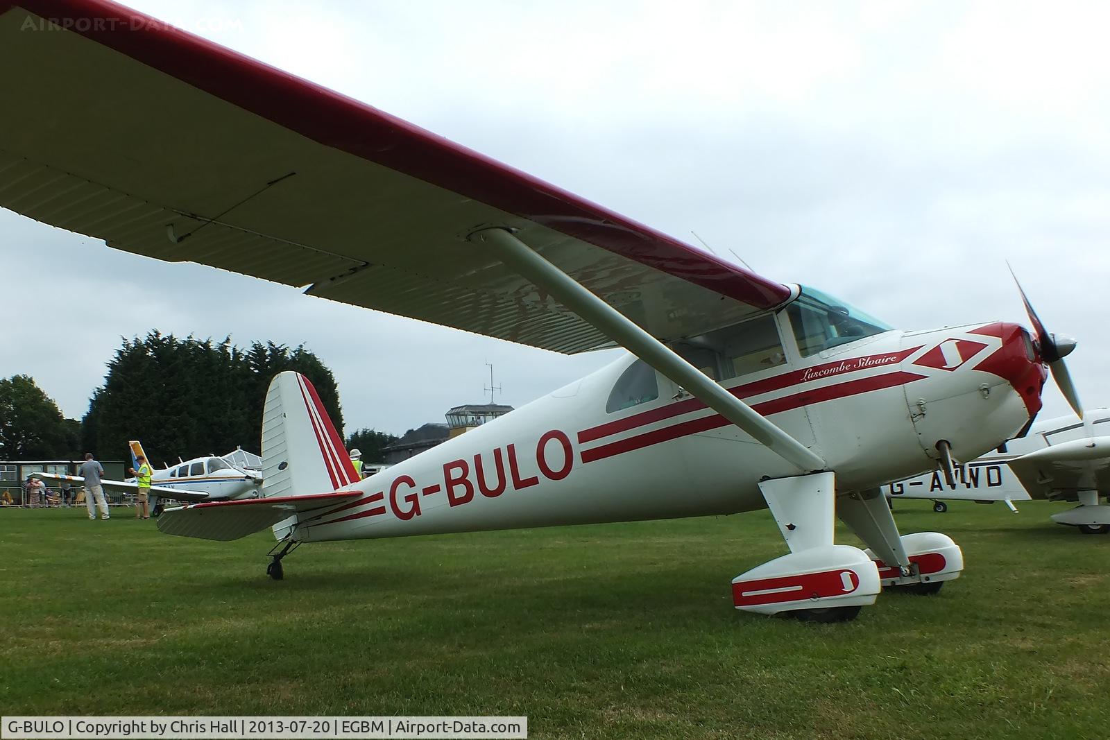 G-BULO, 1946 Luscombe 8F Silvaire C/N 4216, at the Tatenhill Charity Fly in