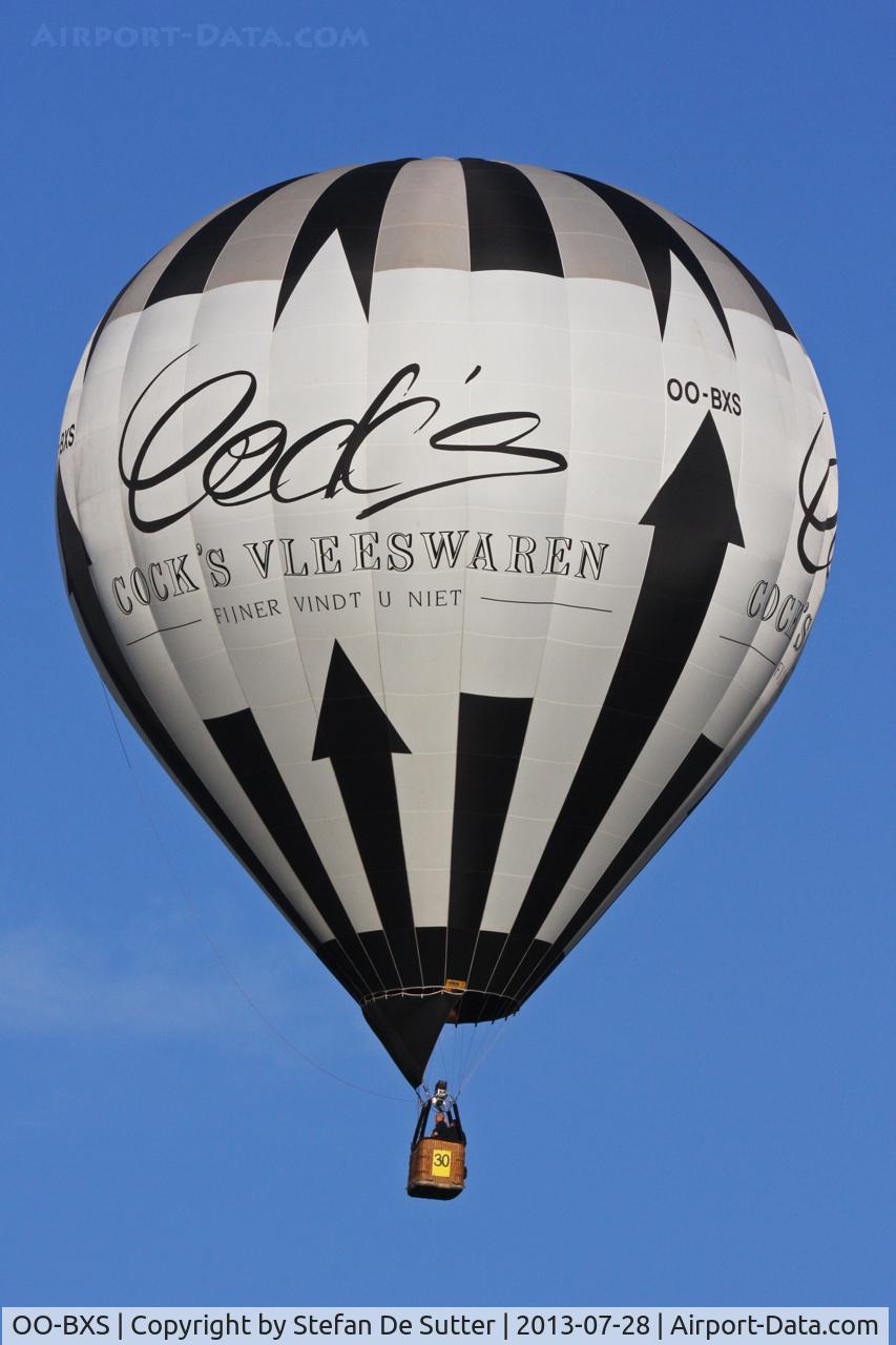 OO-BXS, 2003 Ultra Magic M-105 C/N 105/109, Balloon Meeting Eeklo 2013.