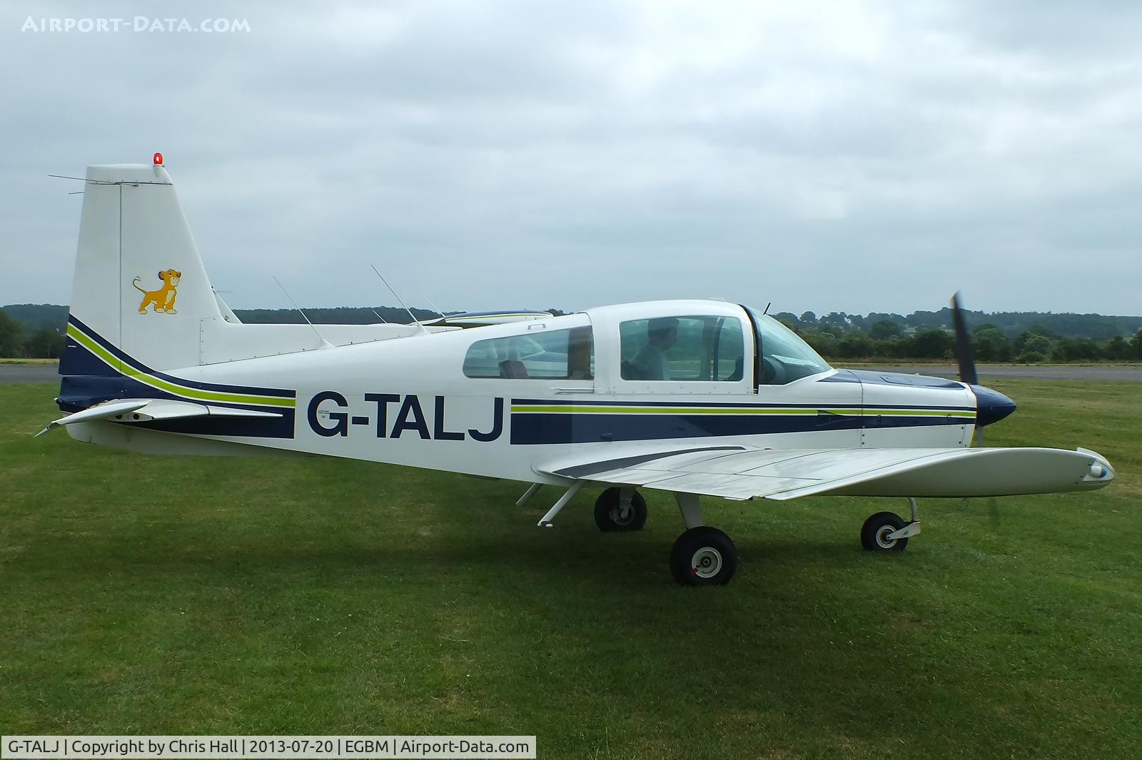 G-TALJ, 1973 Grumman American AA-5 Traveler C/N AA5-0479, Tatenhill Aviation