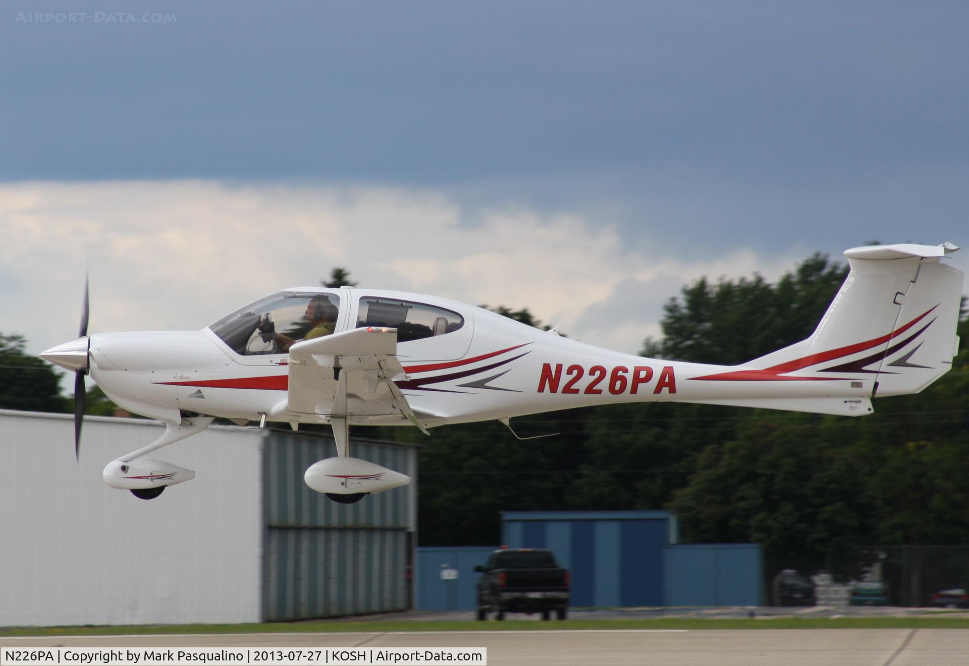 N226PA, Diamond DA-40 Diamond Star C/N 40.1087, Diamond DA 40
