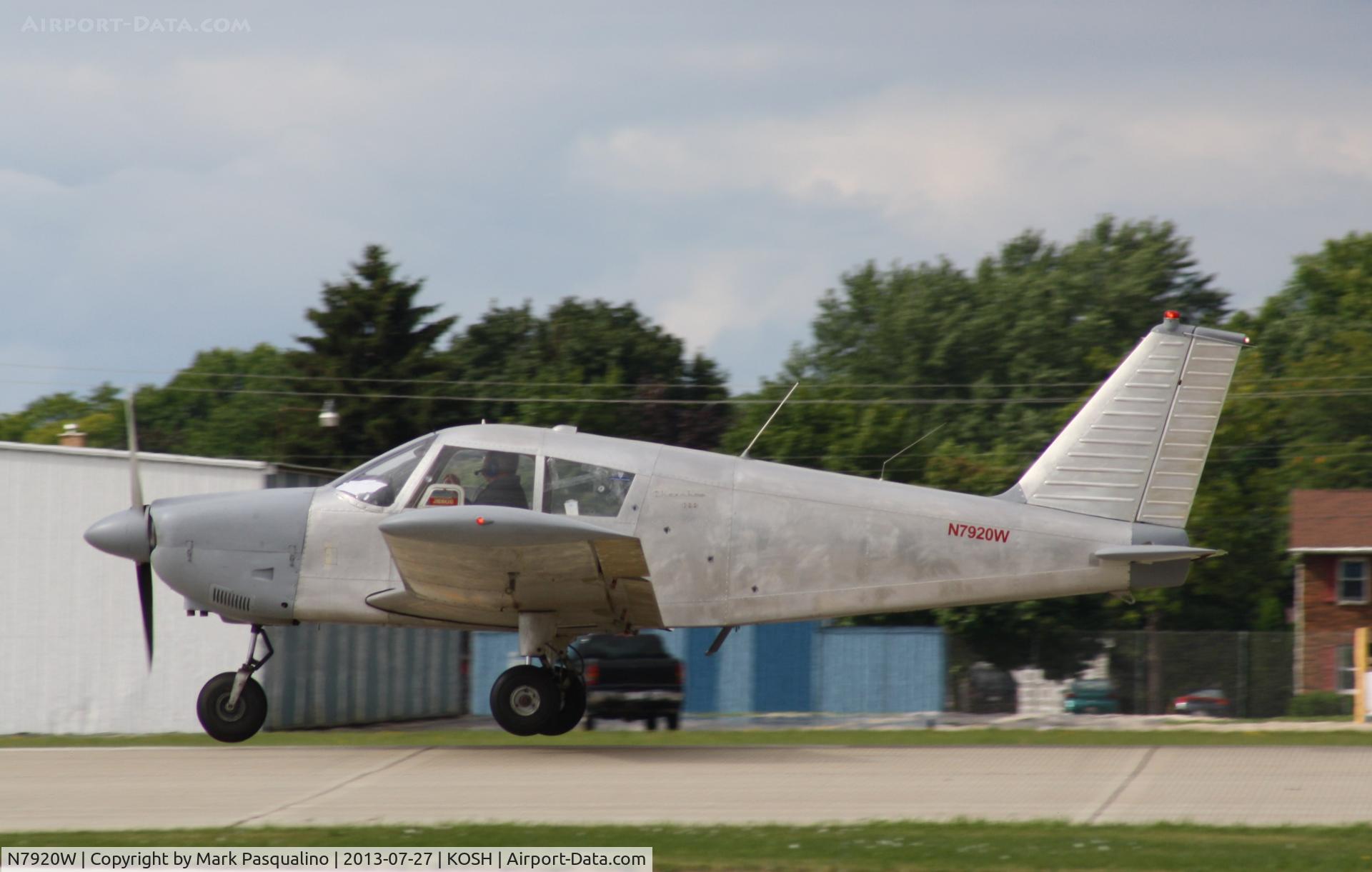 N7920W, 1964 Piper PA-28-180 C/N 28-1957, Piper PA-28-180