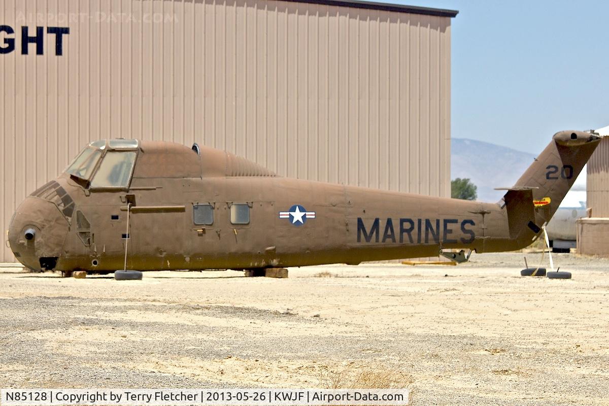 N85128, 1957 Sikorsky S-58 C/N 143937, Milestones of Flight Air Museum, Fox Field, Palmdale, California