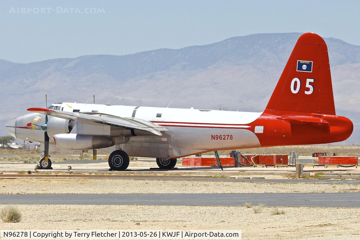 N96278, Lockheed P2V-5F Neptune C/N 426-5340, At Lancaster Fox Field , California