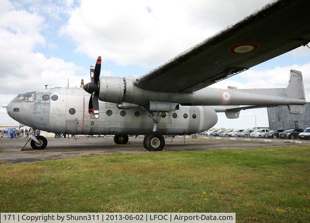 171, Nord N-2501 Noratlas C/N 171, Noratlas preserved inside Chateaudun AFB since June 1993