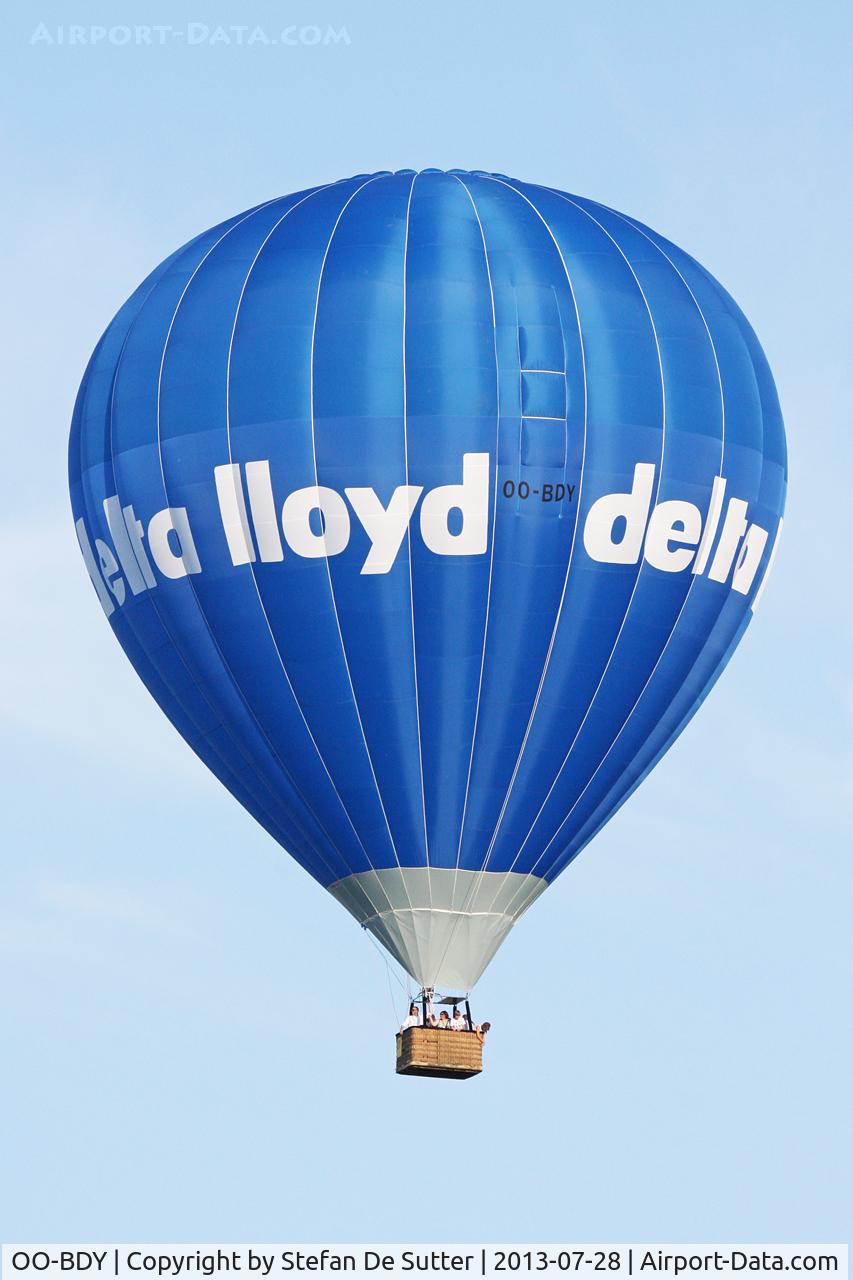 OO-BDY, 2002 Cameron Z-180 C/N 10218, Balloon meeting Eeklo 2013.
