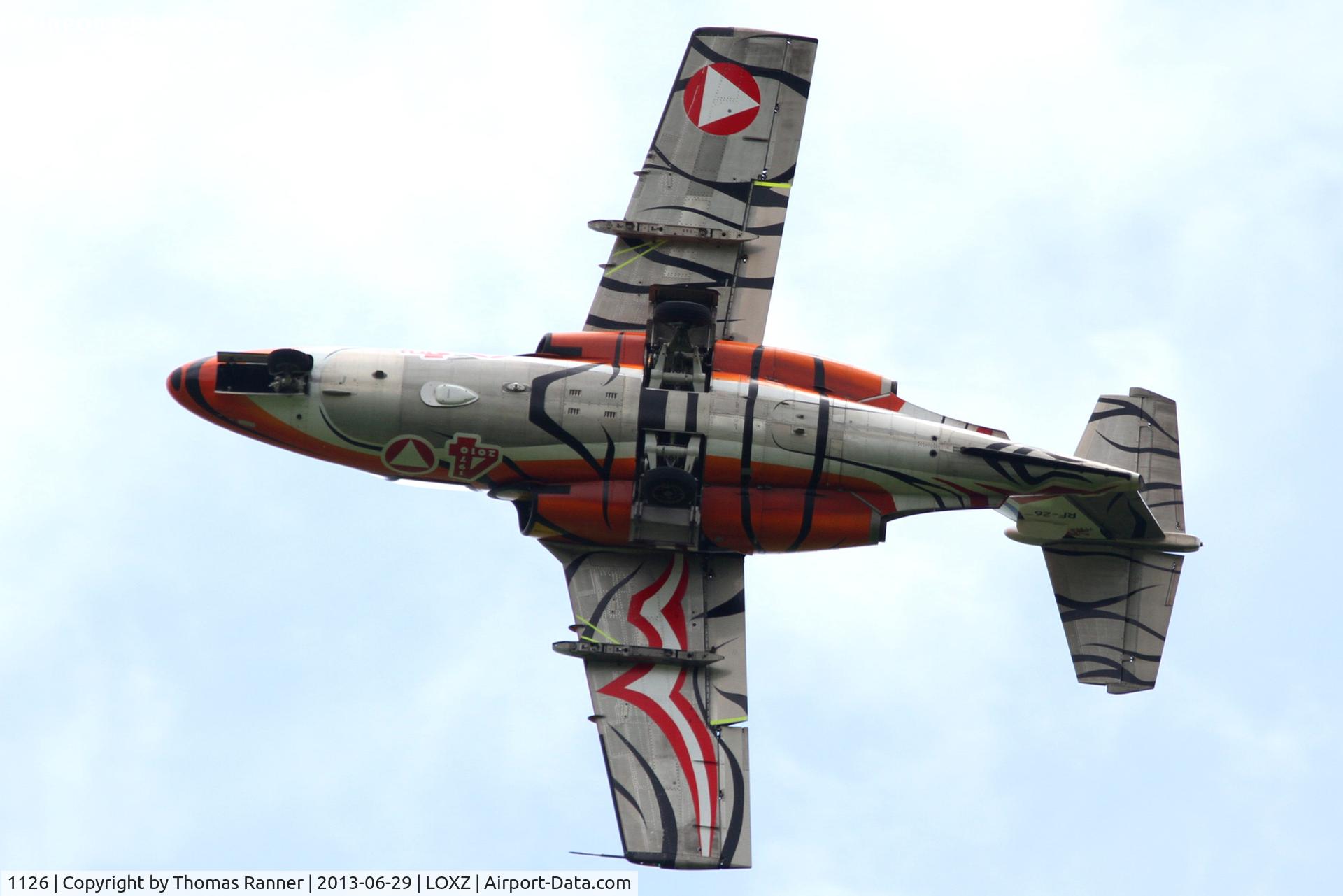 1126, Saab 105OE C/N 105426, Austrian AF Saab 105