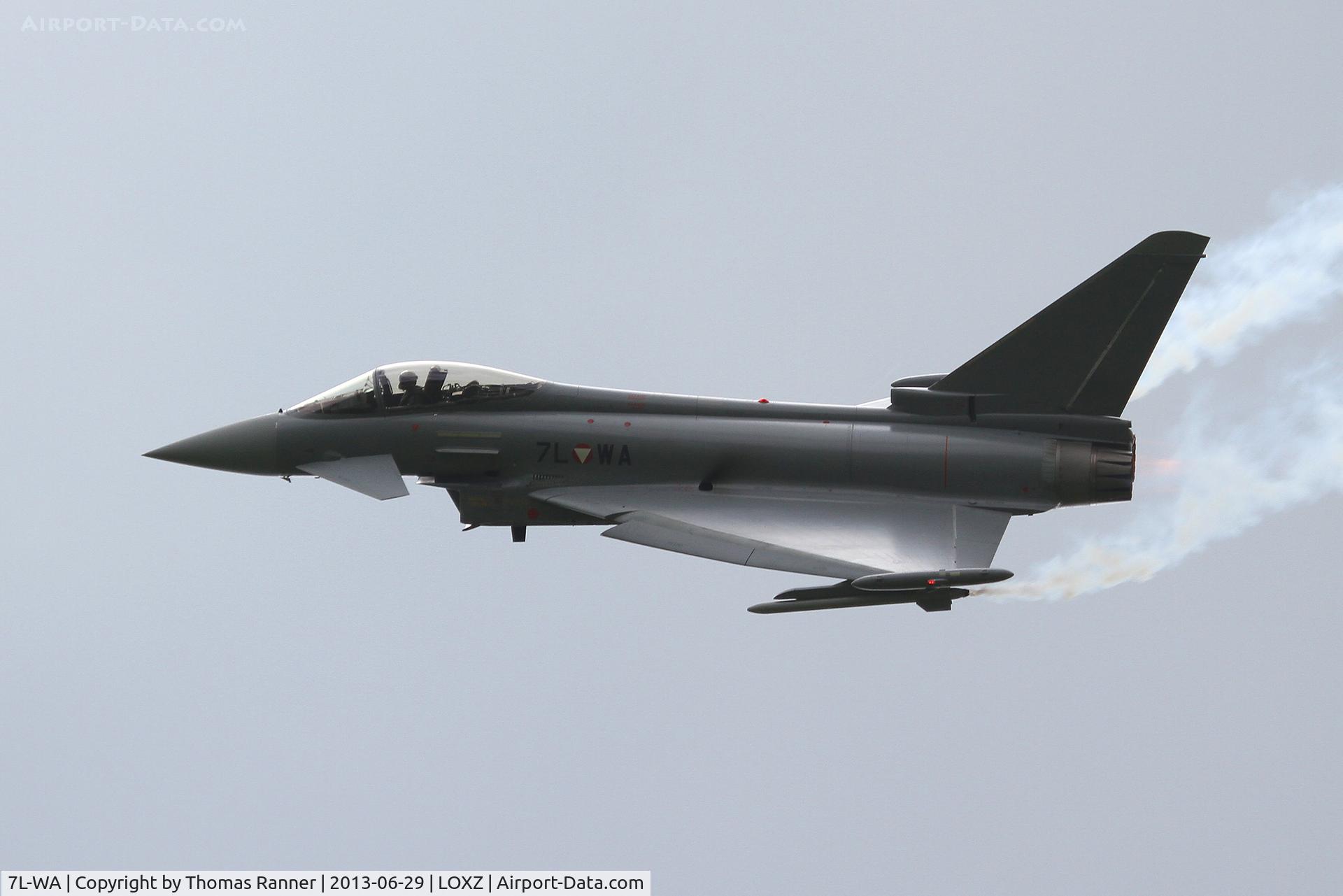 7L-WA, 2007 Eurofighter EF-2000 Typhoon S C/N AS001, Austrian AF EF2000