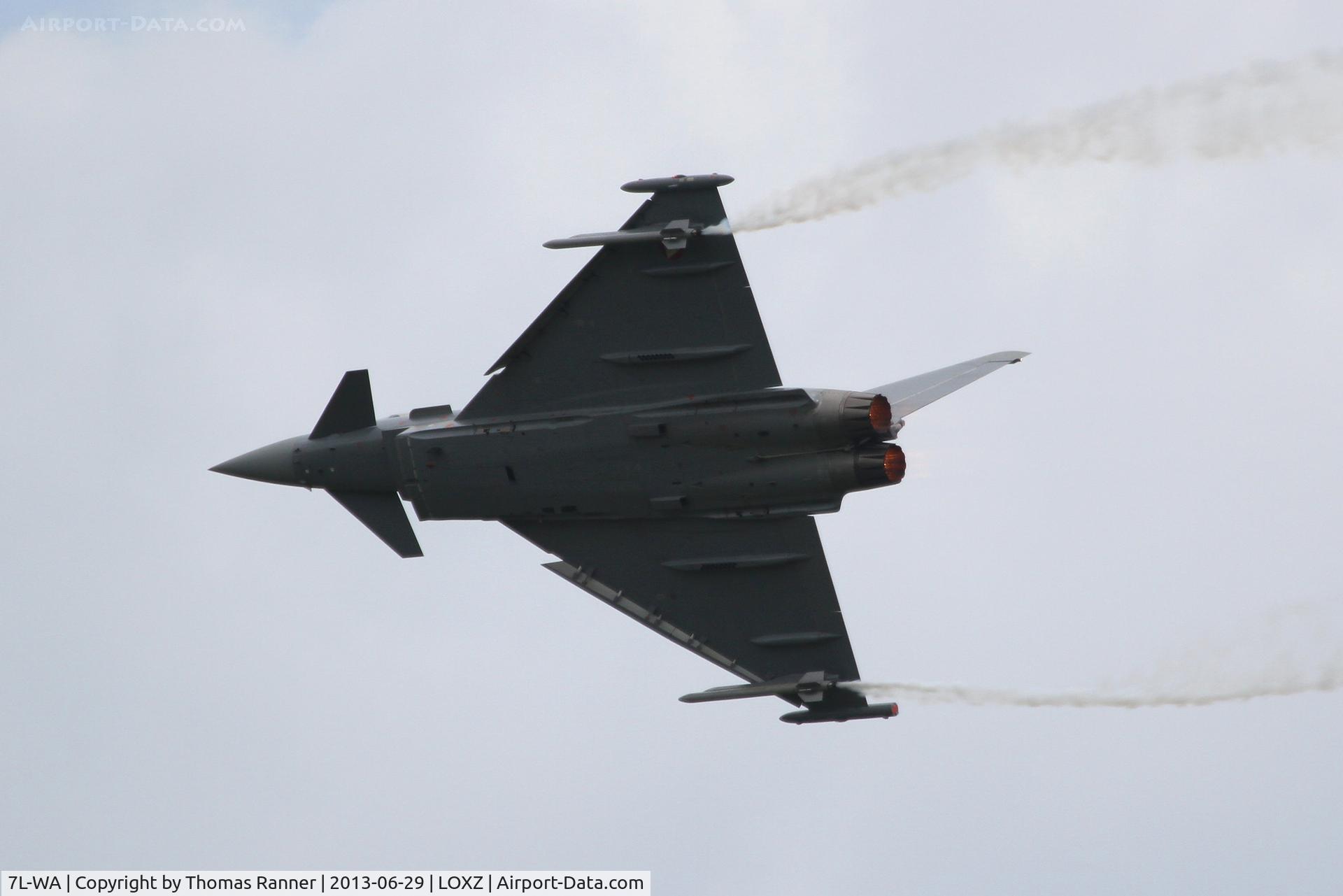 7L-WA, 2007 Eurofighter EF-2000 Typhoon S C/N AS001, Austrian AF EF2000