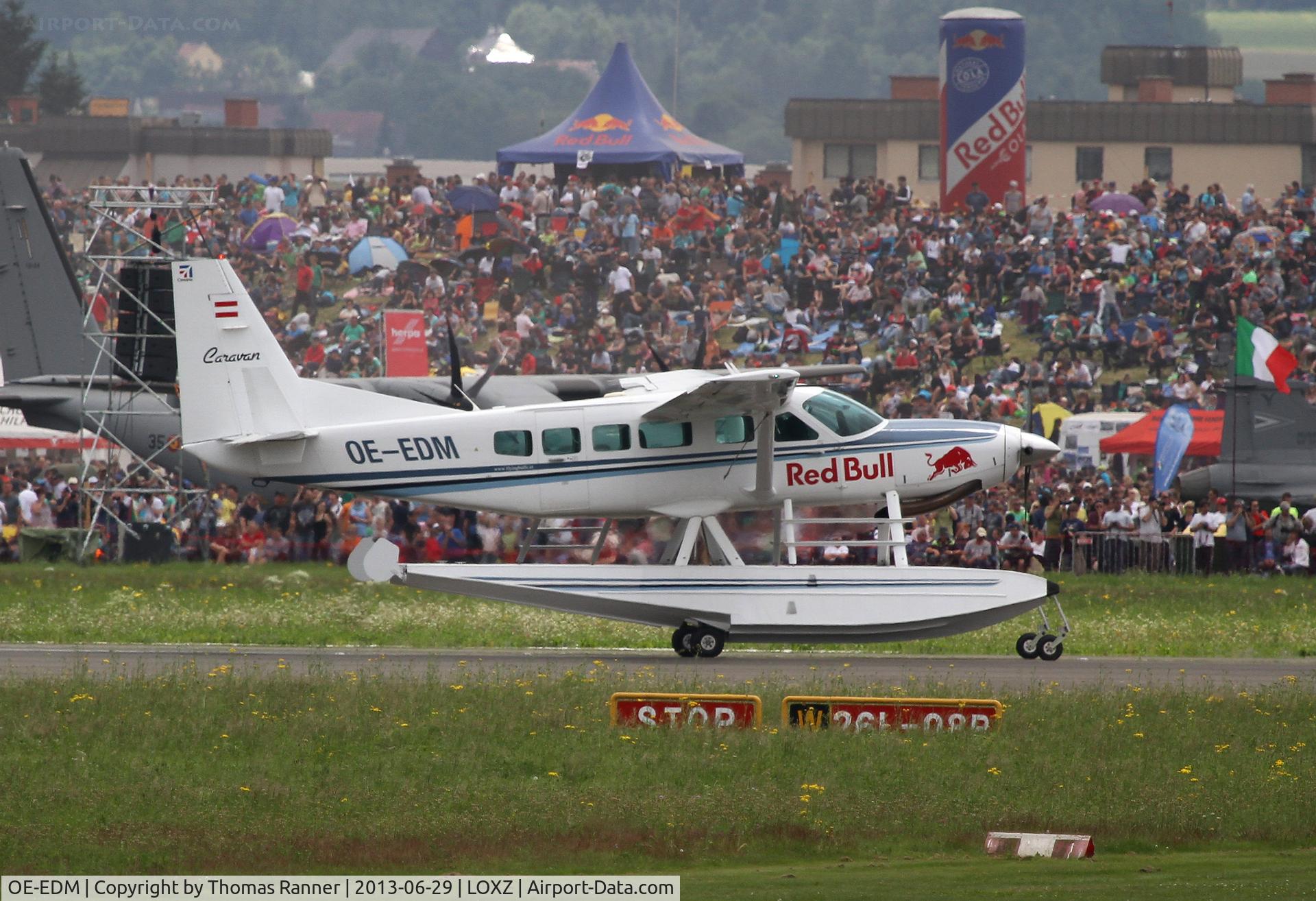 OE-EDM, 1996 Cessna 208 Caravan 1 C/N 20800257, Red Bull Cessna Caravan