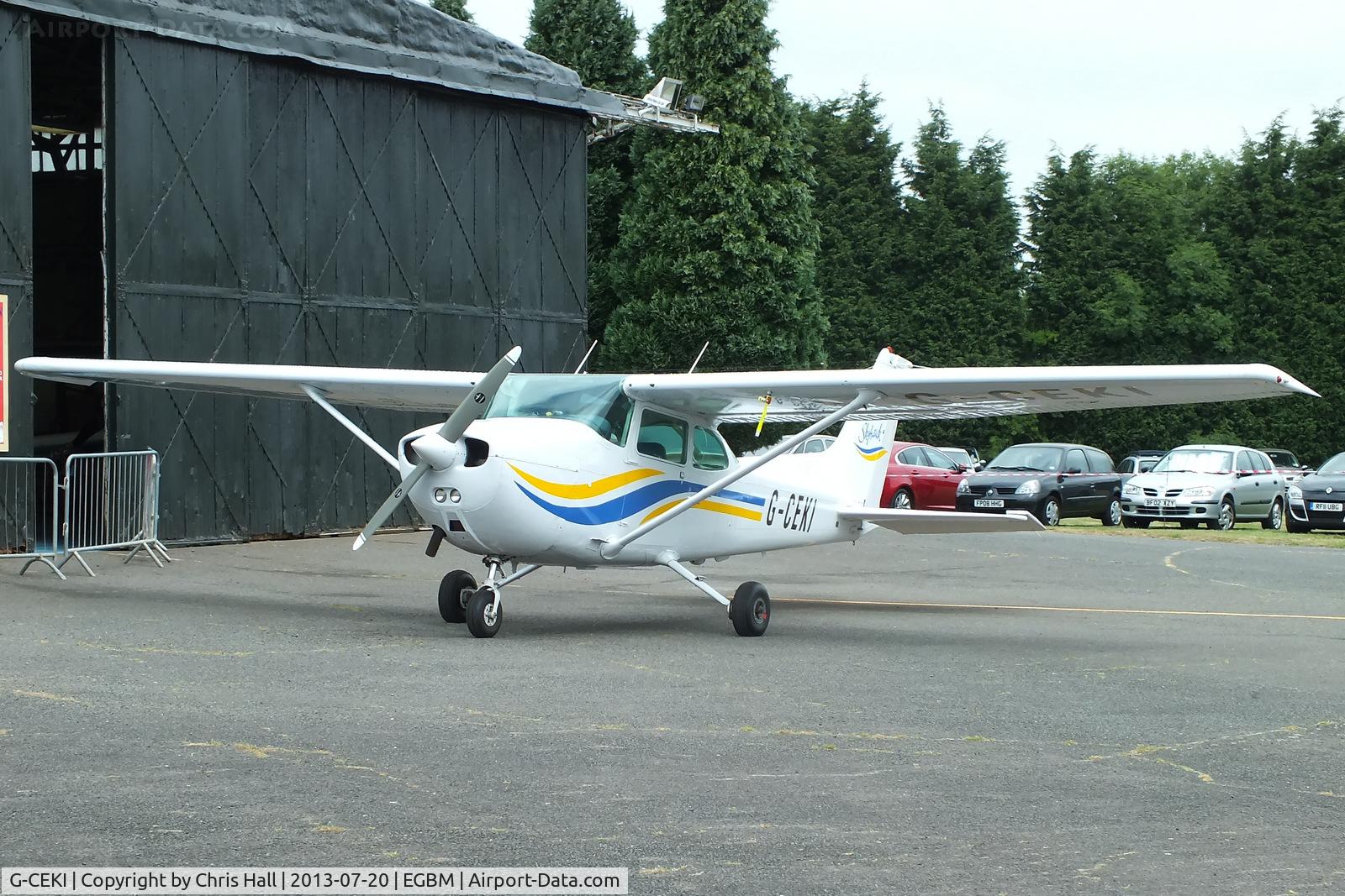 G-CEKI, 1981 Cessna 172P Skyhawk C/N 172-74356, at the Tatenhill Charity Fly in