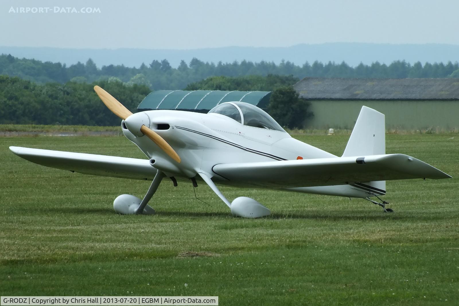 G-RODZ, 2004 Vans RV-3 C/N 10622, at the Tatenhill Charity Fly in