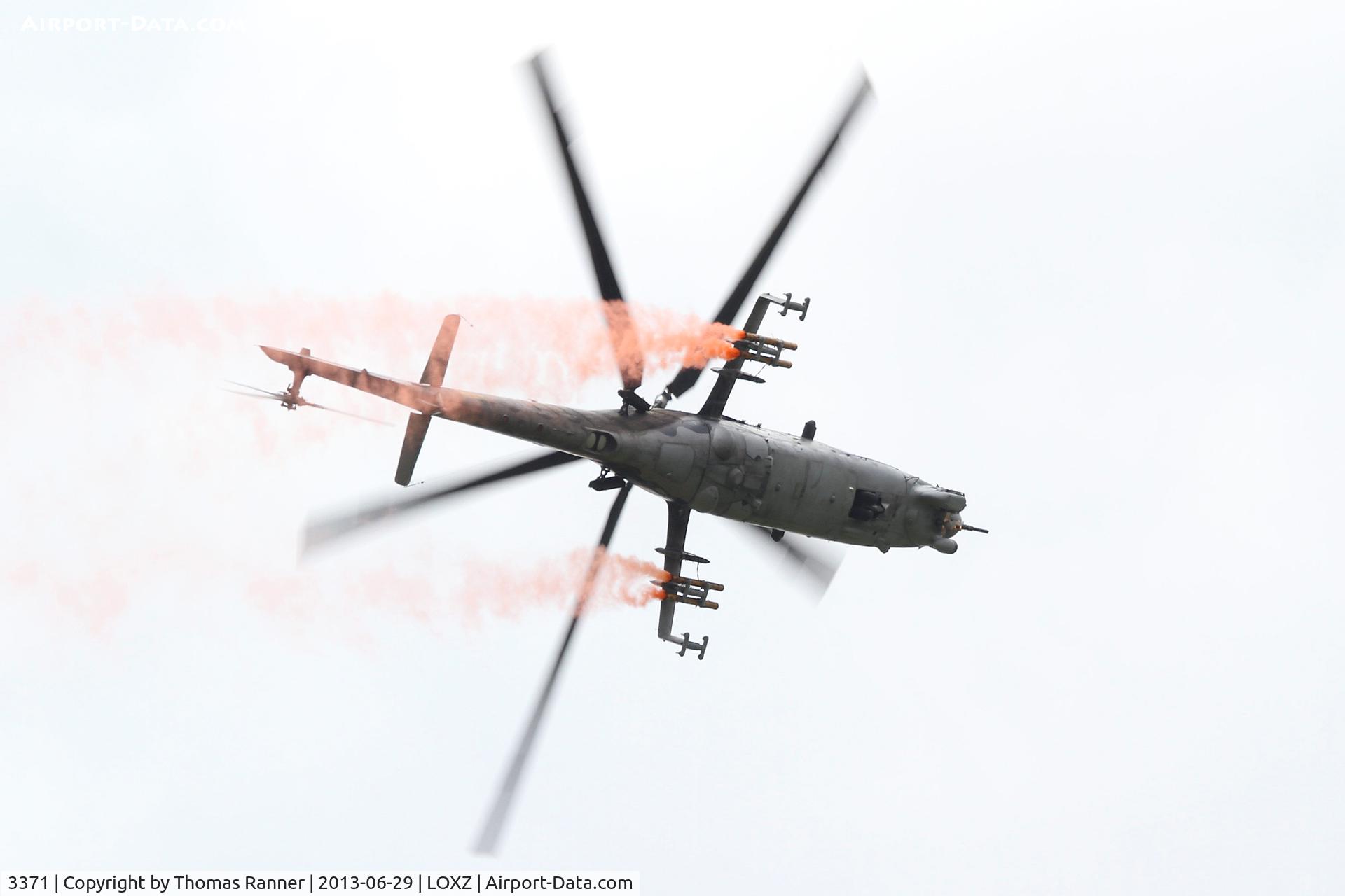 3371, 2006 Mil Mi-35 Hind E C/N 203371, Czech Air Force Mil Mi-35