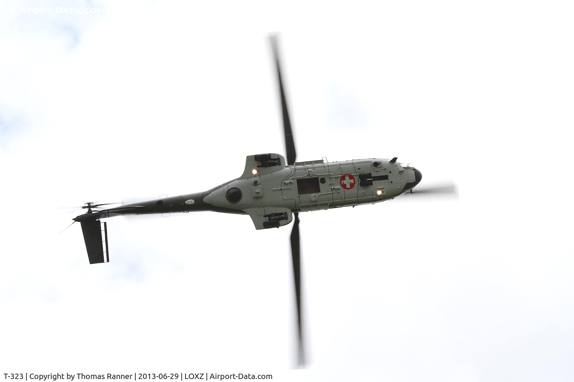 T-323, Aerospatiale TH89 Super Puma (AS-332M1) C/N 2360, Swiss AF Super Puma