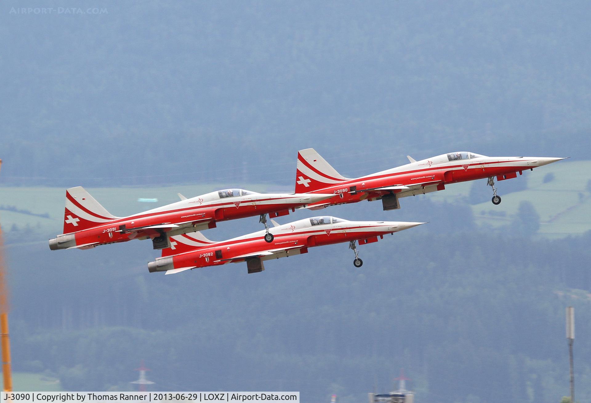 J-3090, 1981 Northrop F-5E Tiger II C/N L.1090, Patrouille Suisse
