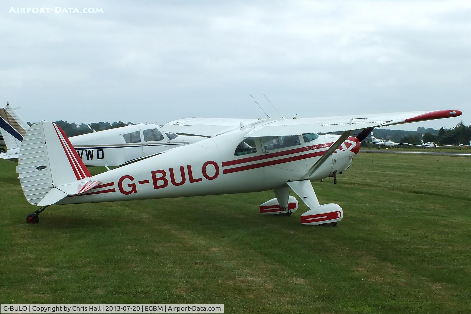G-BULO, 1946 Luscombe 8F Silvaire C/N 4216, at the Tatenhill Charity Fly in