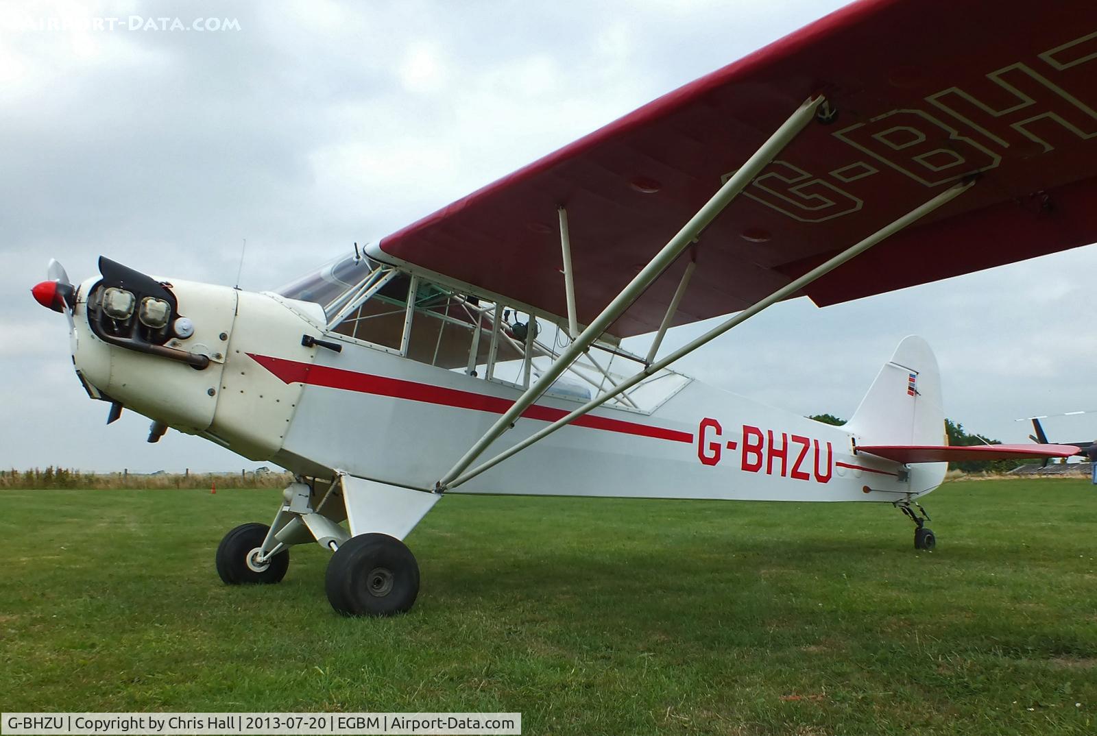 G-BHZU, 1943 Piper J3C-65 Cub Cub C/N 9606, at the Tatenhill Charity Fly in