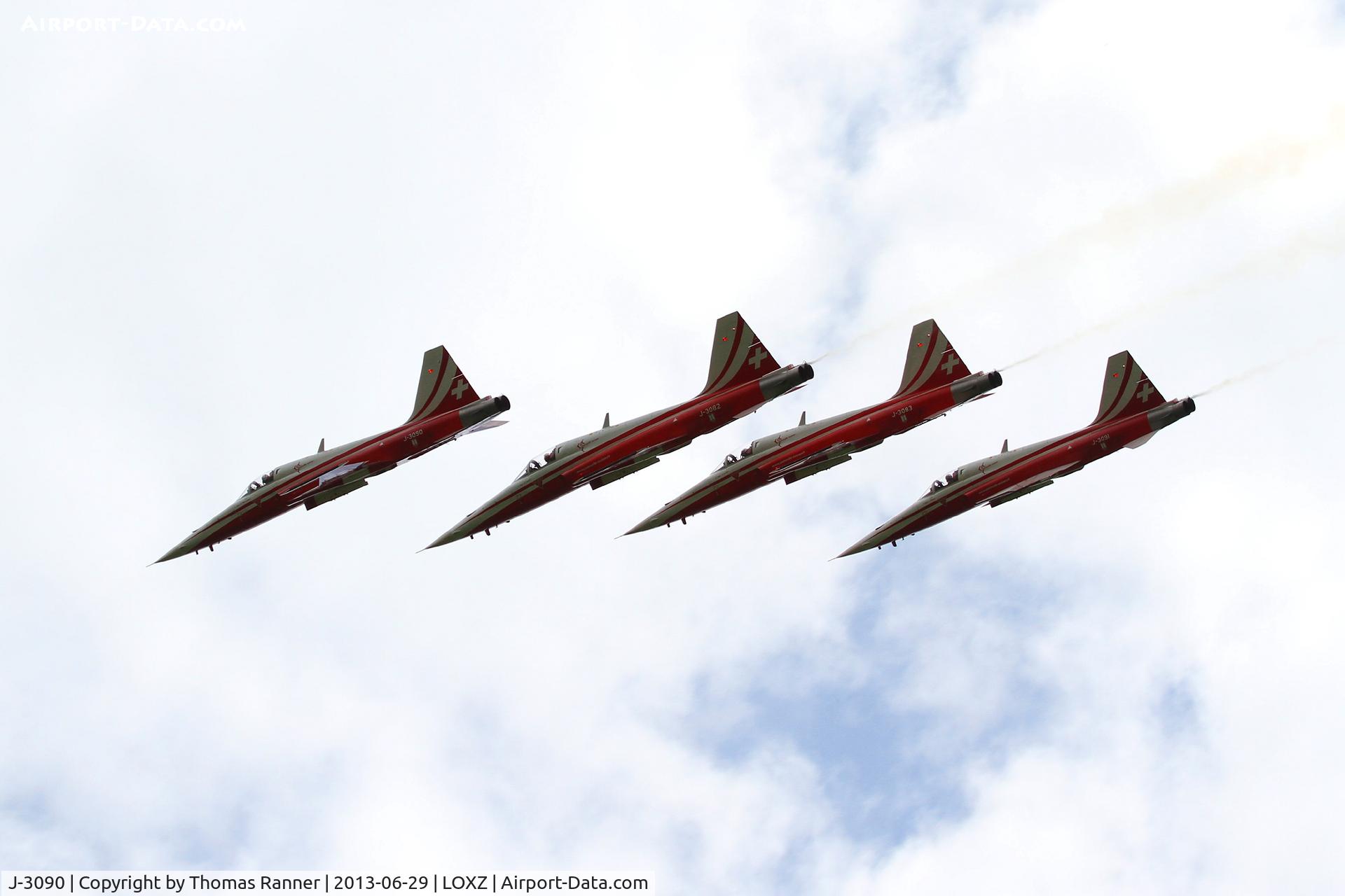 J-3090, 1981 Northrop F-5E Tiger II C/N L.1090, Patrouille Suisse