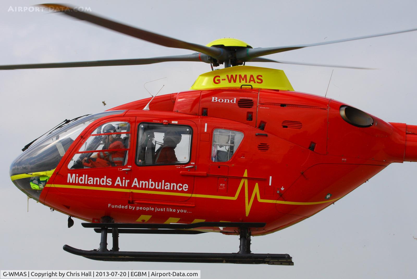 G-WMAS, 2001 Eurocopter EC-135T-2 C/N 0174, West Midlands Air Ambulance