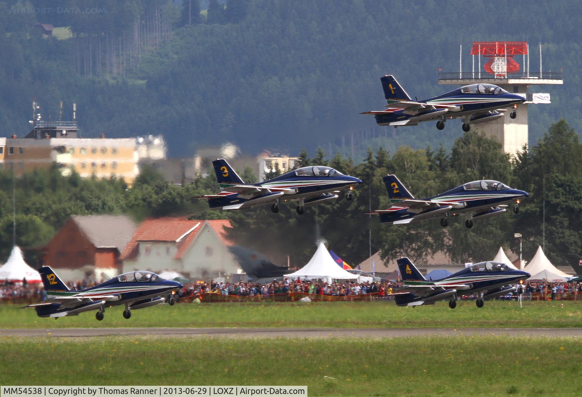 MM54538, Aermacchi MB-339PAN C/N 6759/154/AA070, Frecce Tricolori