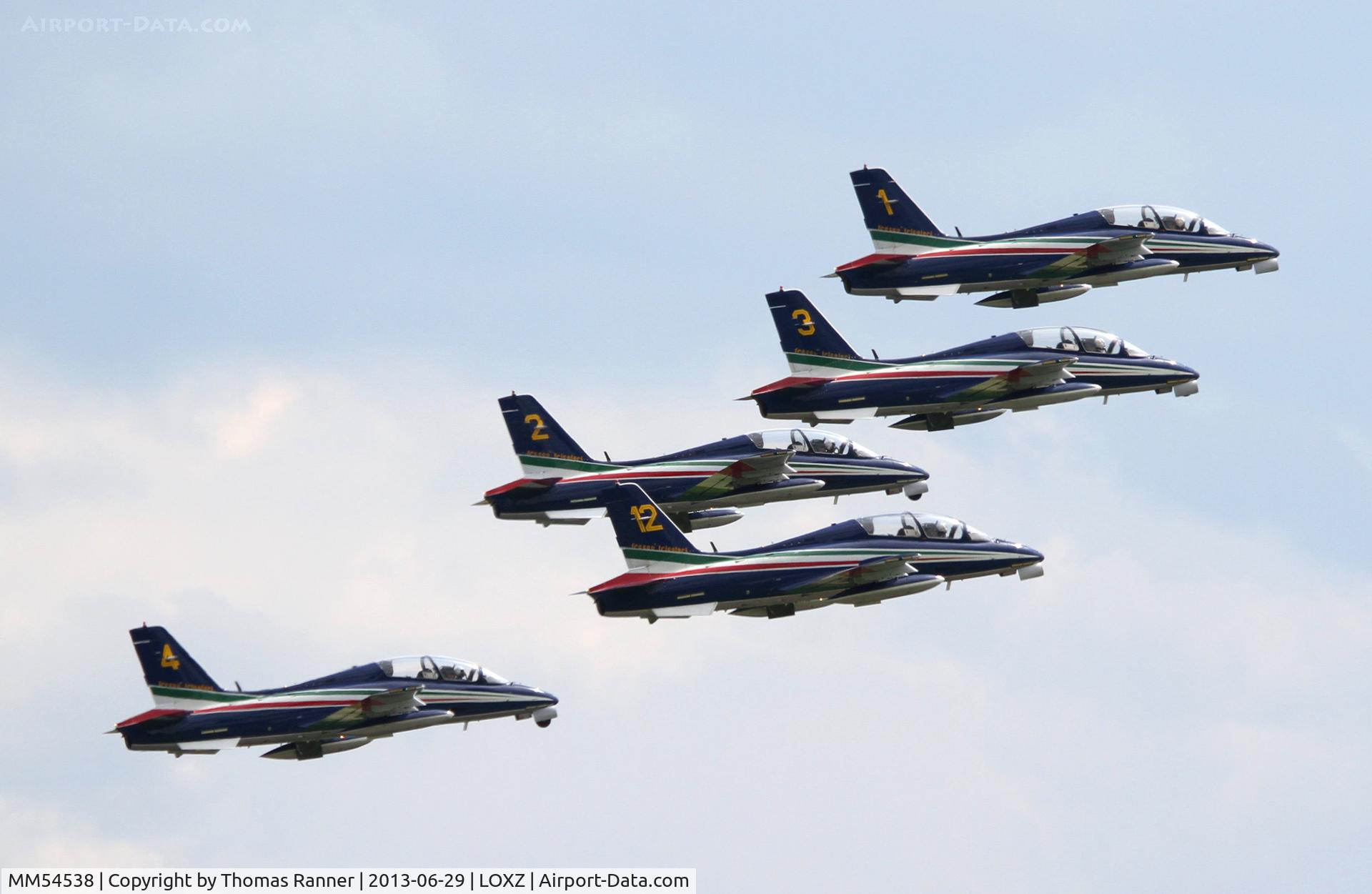 MM54538, Aermacchi MB-339PAN C/N 6759/154/AA070, Frecce Tricolori