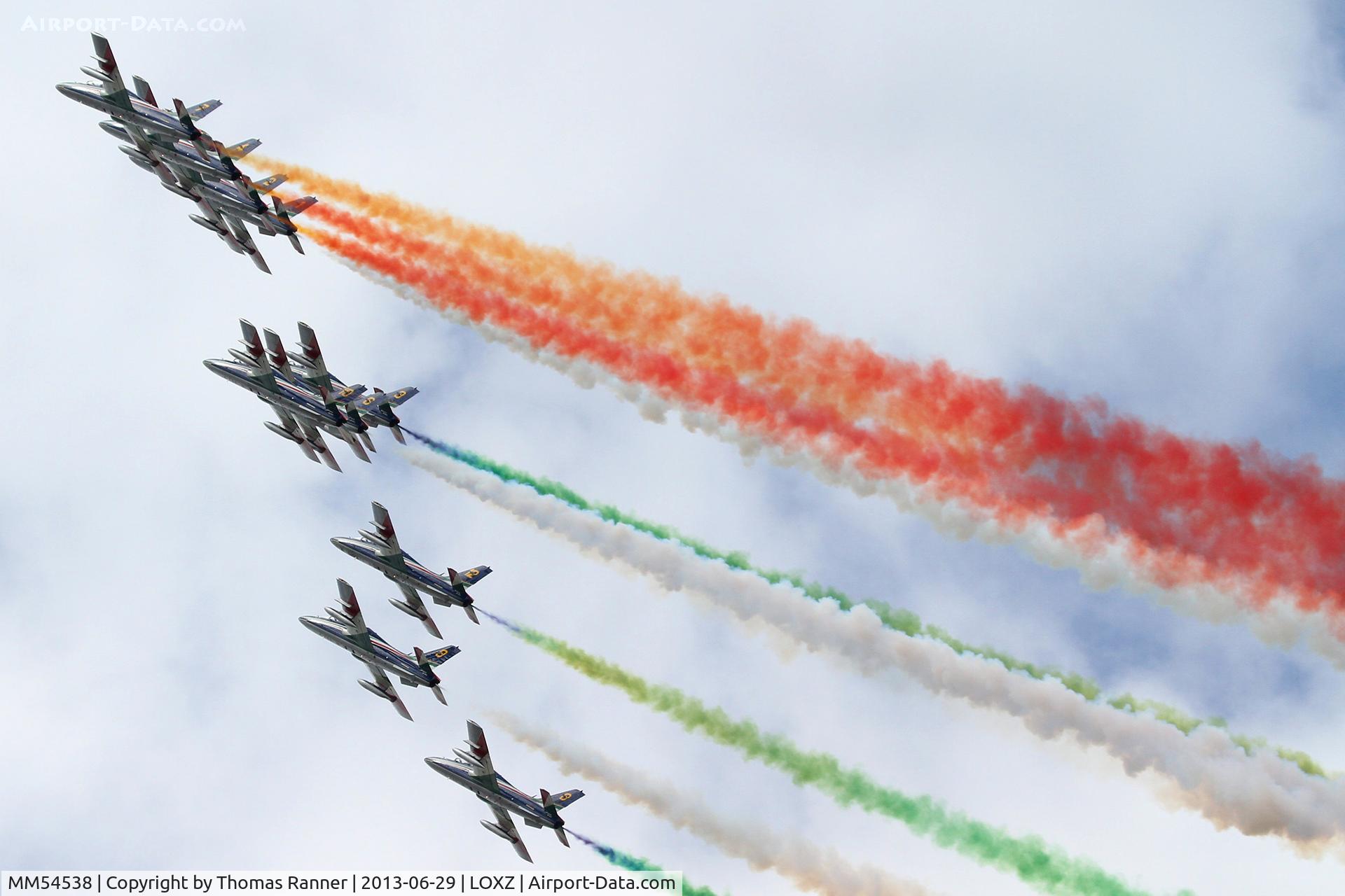 MM54538, Aermacchi MB-339PAN C/N 6759/154/AA070, Frecce Tricolori