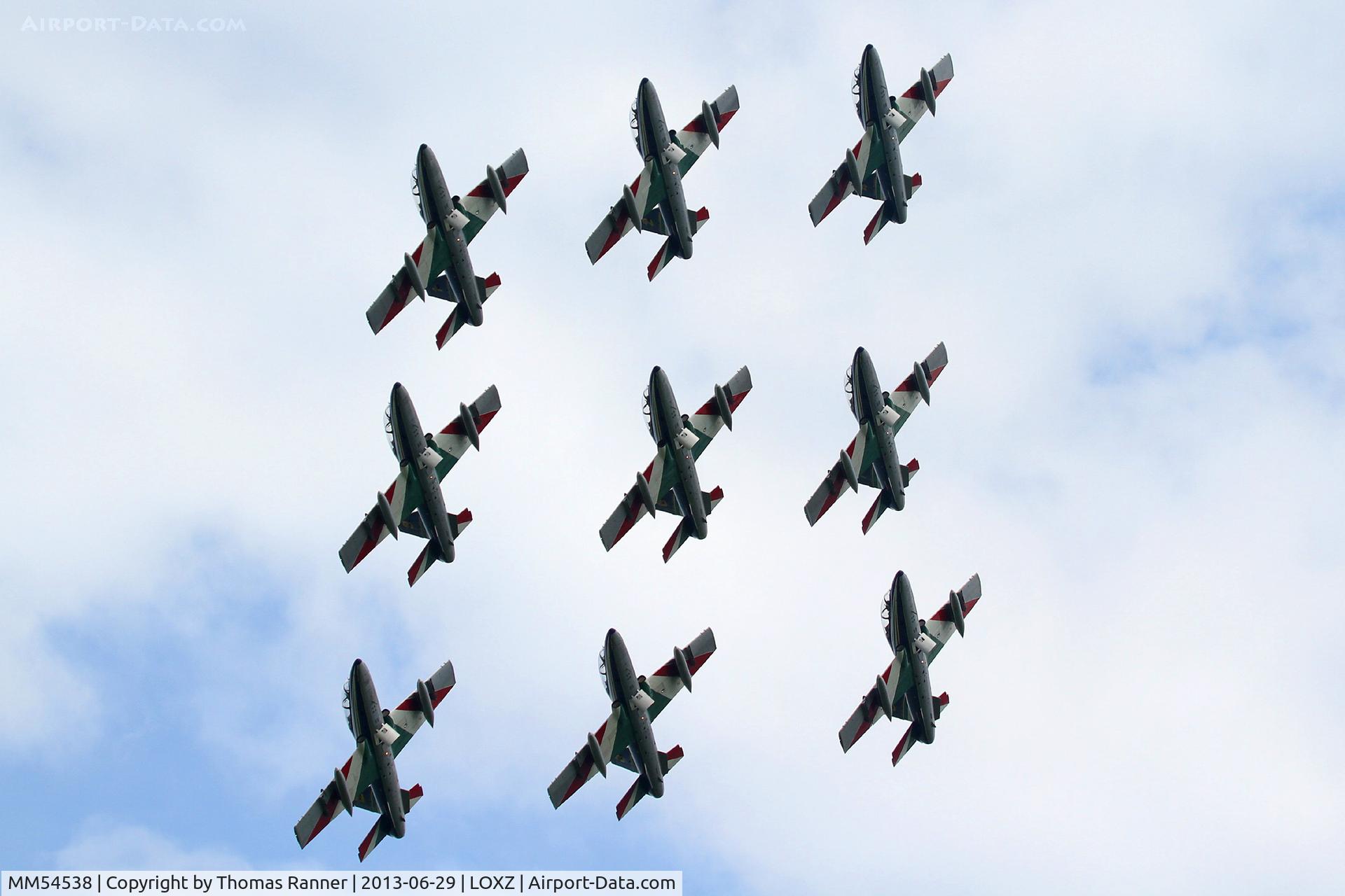 MM54538, Aermacchi MB-339PAN C/N 6759/154/AA070, Frecce Tricolori