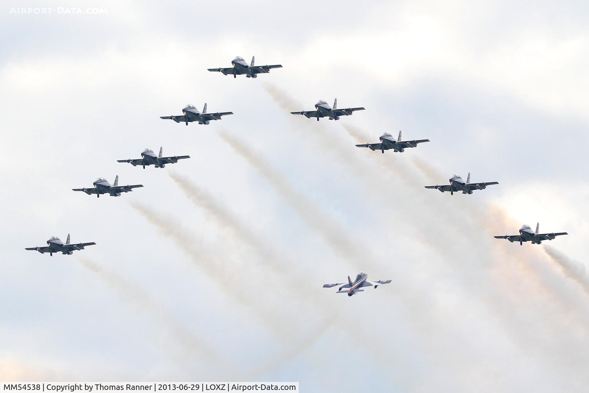 MM54538, Aermacchi MB-339PAN C/N 6759/154/AA070, Frecce Tricolori