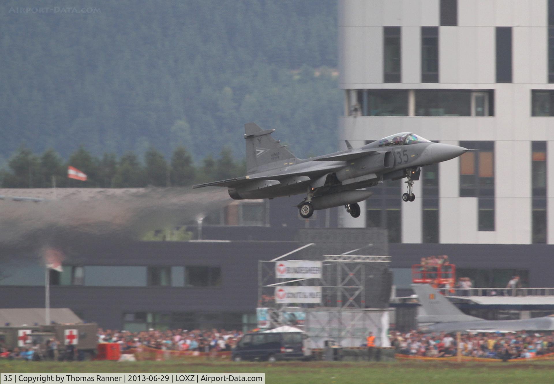 35, Saab JAS-39C Gripen C/N 39306, HUNAF Saab Gripen