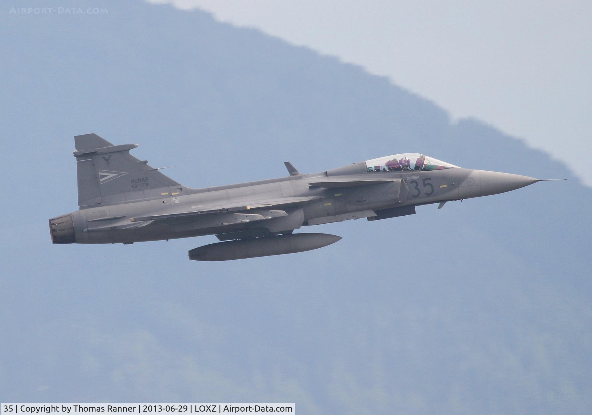 35, Saab JAS-39C Gripen C/N 39306, HUNAF Saab Gripen